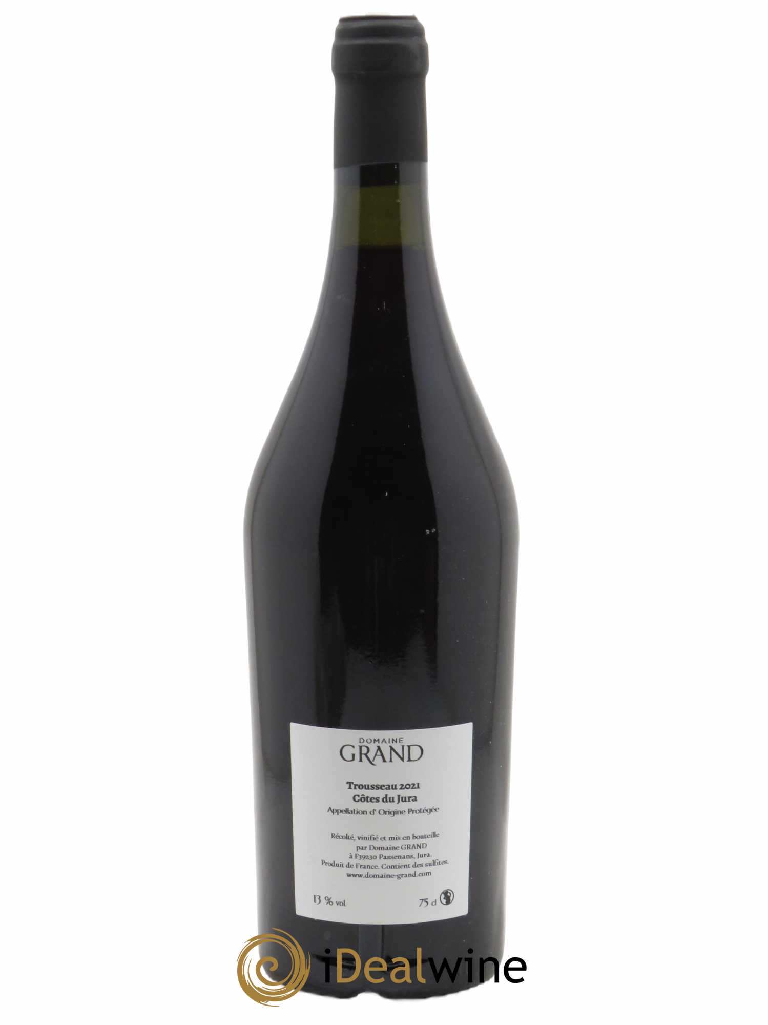 Côtes du Jura Trousseau Domaine Grand 2021 - Lot of 1 bottle - 1