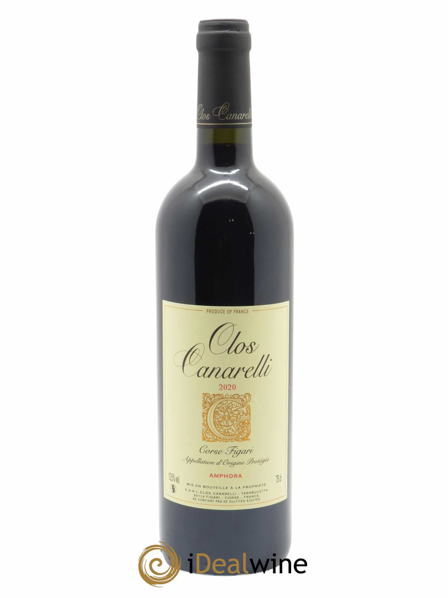 Figari Amphora Clos Canarelli 2020 - Lot de 1 bouteille - 0
