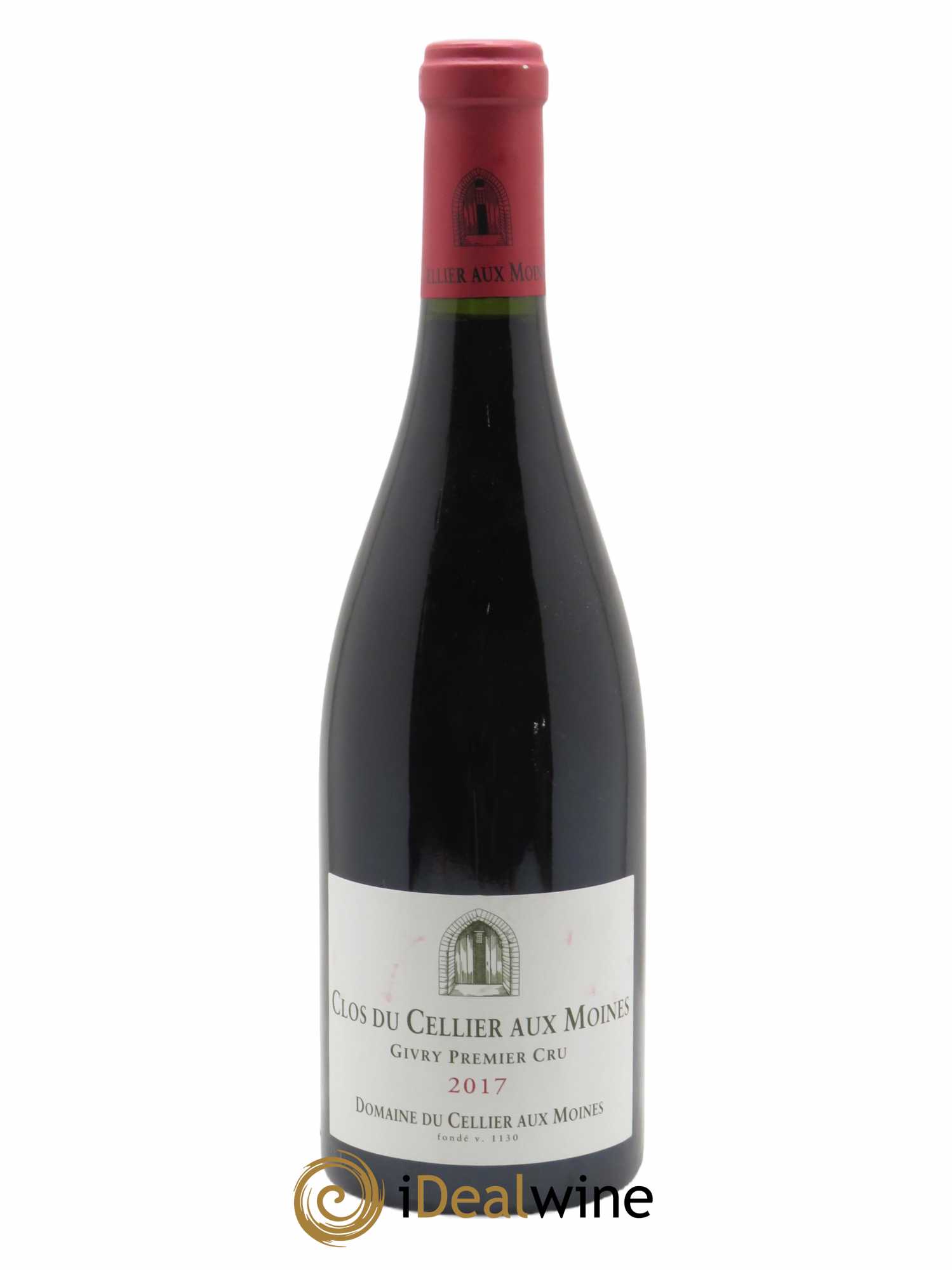 Givry 1er Cru Clos du Cellier aux moines Cellier aux Moines (Domaine) 2017 - Lot de 1 bouteille - 0