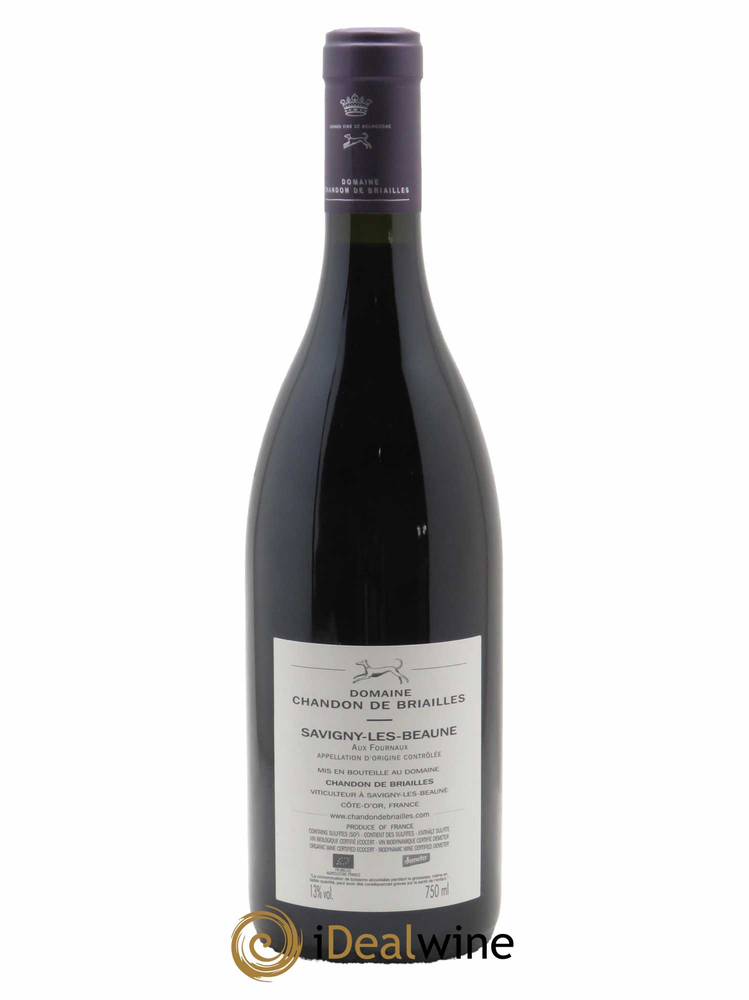 Savigny-lès-Beaune 1er Cru Aux Fournaux Chandon de Briailles 2019 - Lot de 1 bouteille - 1