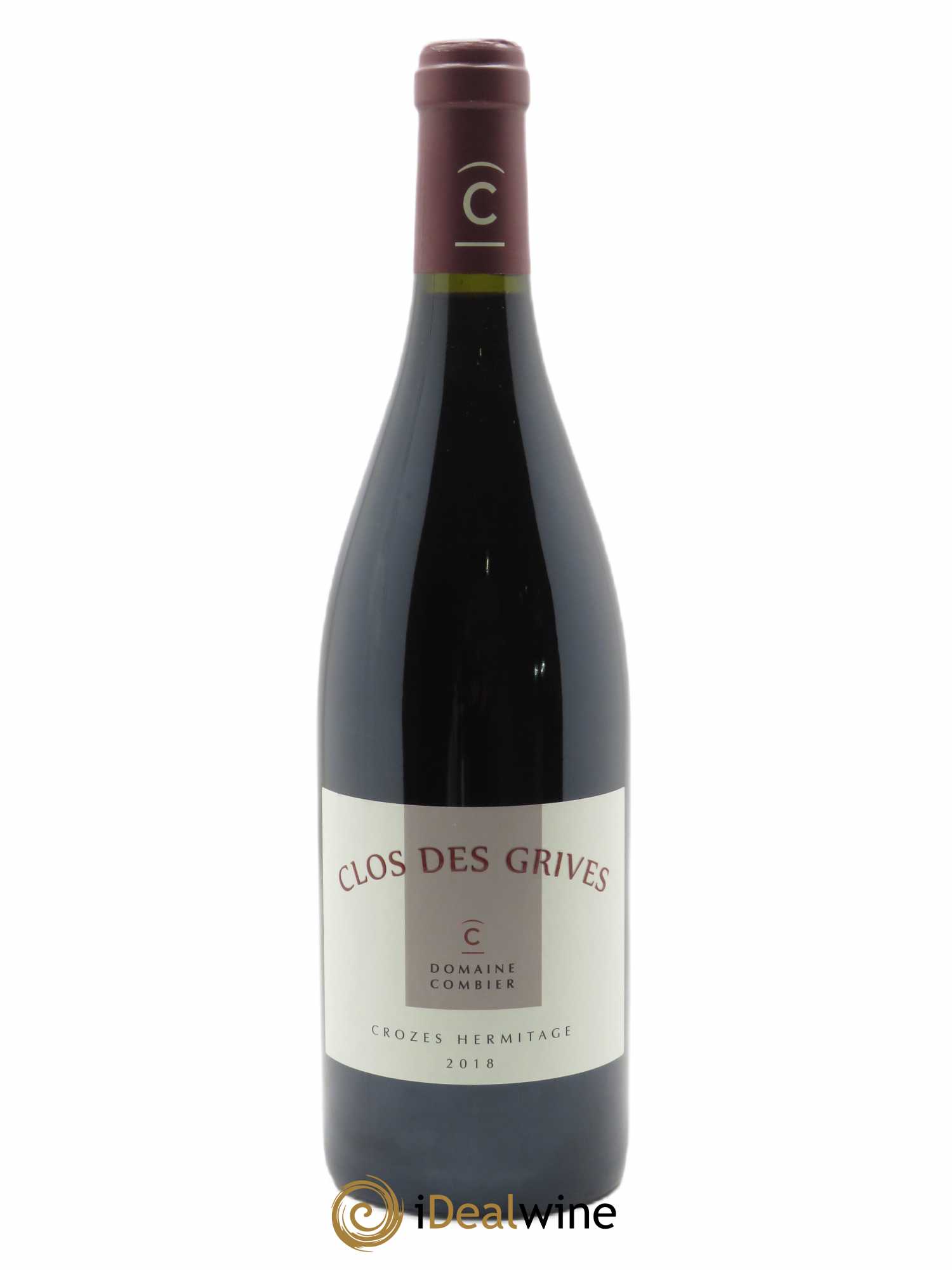 Crozes-Hermitage Clos des Grives Combier 2018 - Lot de 1 bouteille - 0
