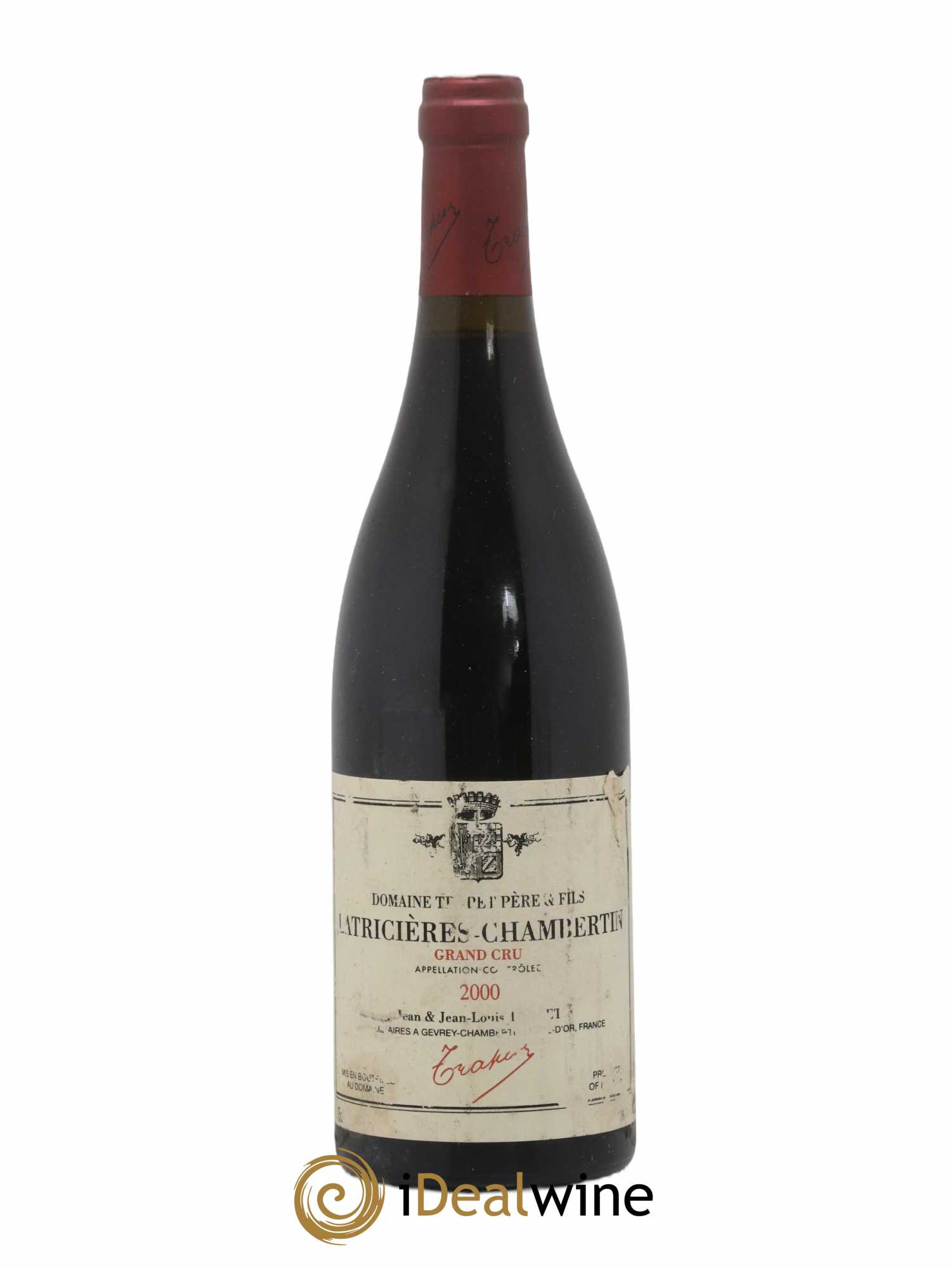 Latricières-Chambertin Grand Cru Domaine Trapet 2000 - Lot de 1 bouteille - 0