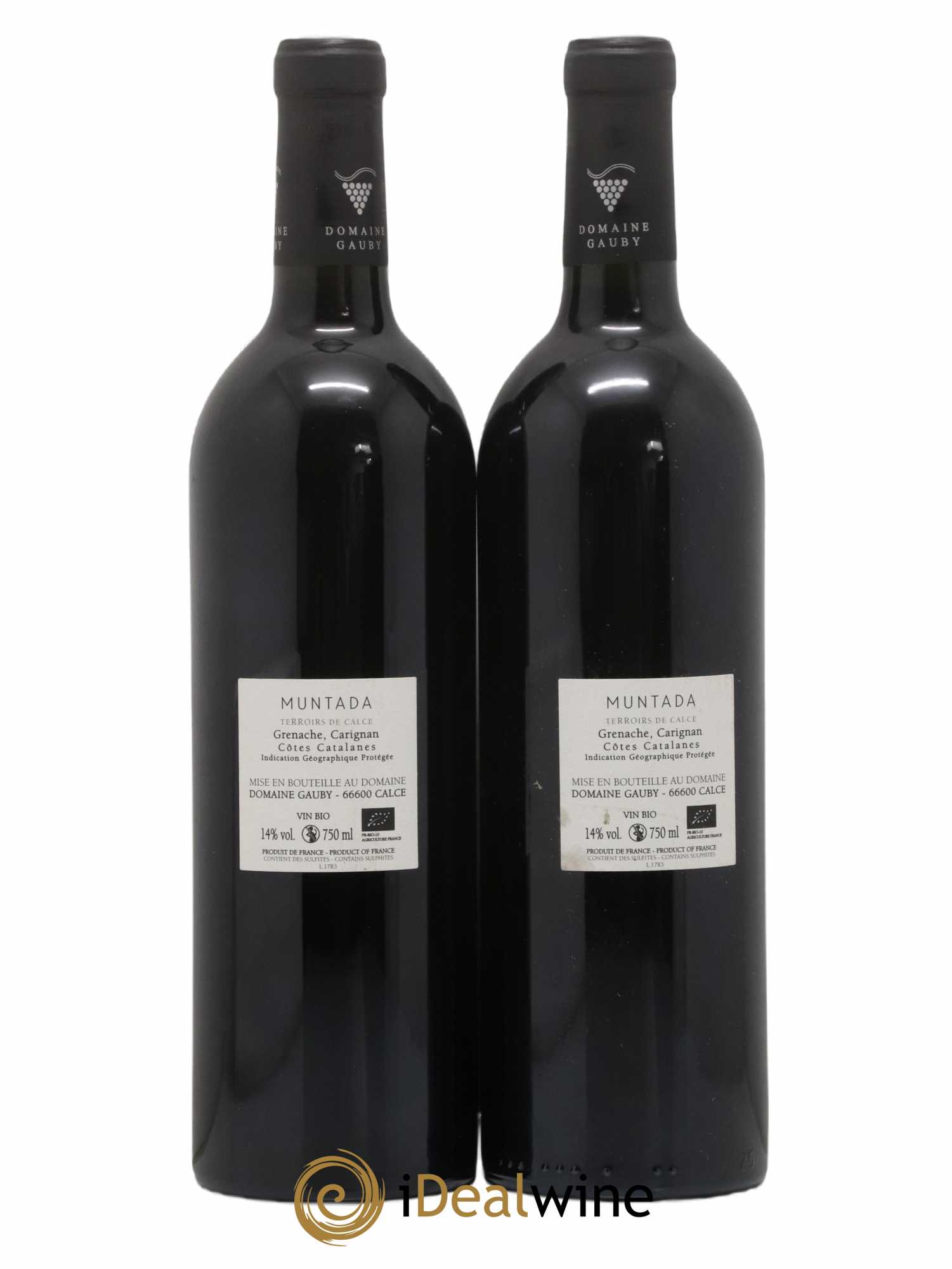 Côtes Catalanes Gauby (Domaine) La Muntada 2017 - Lot de 2 bouteilles - 1