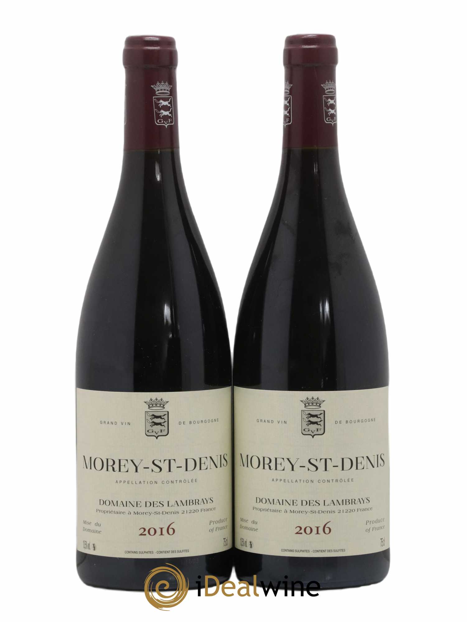 Morey-Saint-Denis Domaine des Lambrays 2016 - Lot de 2 bouteilles - 0