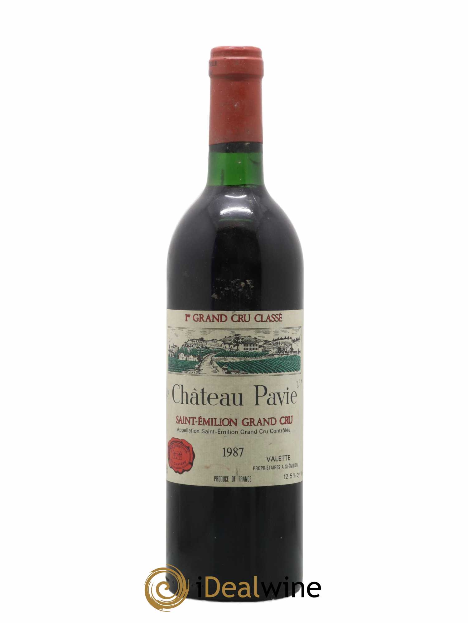 Château Pavie 1er Grand Cru Classé A 1987 - Lot de 1 bouteille - 0