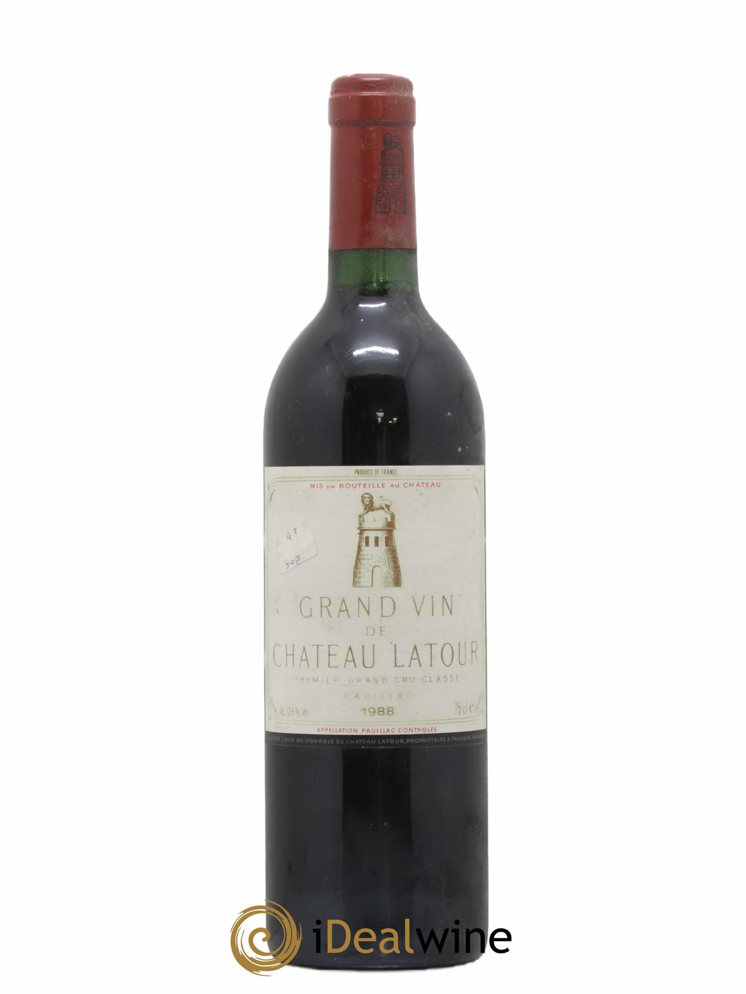 Château Latour 1er Grand Cru Classé 1988 - Lot de 1 bouteille - 0