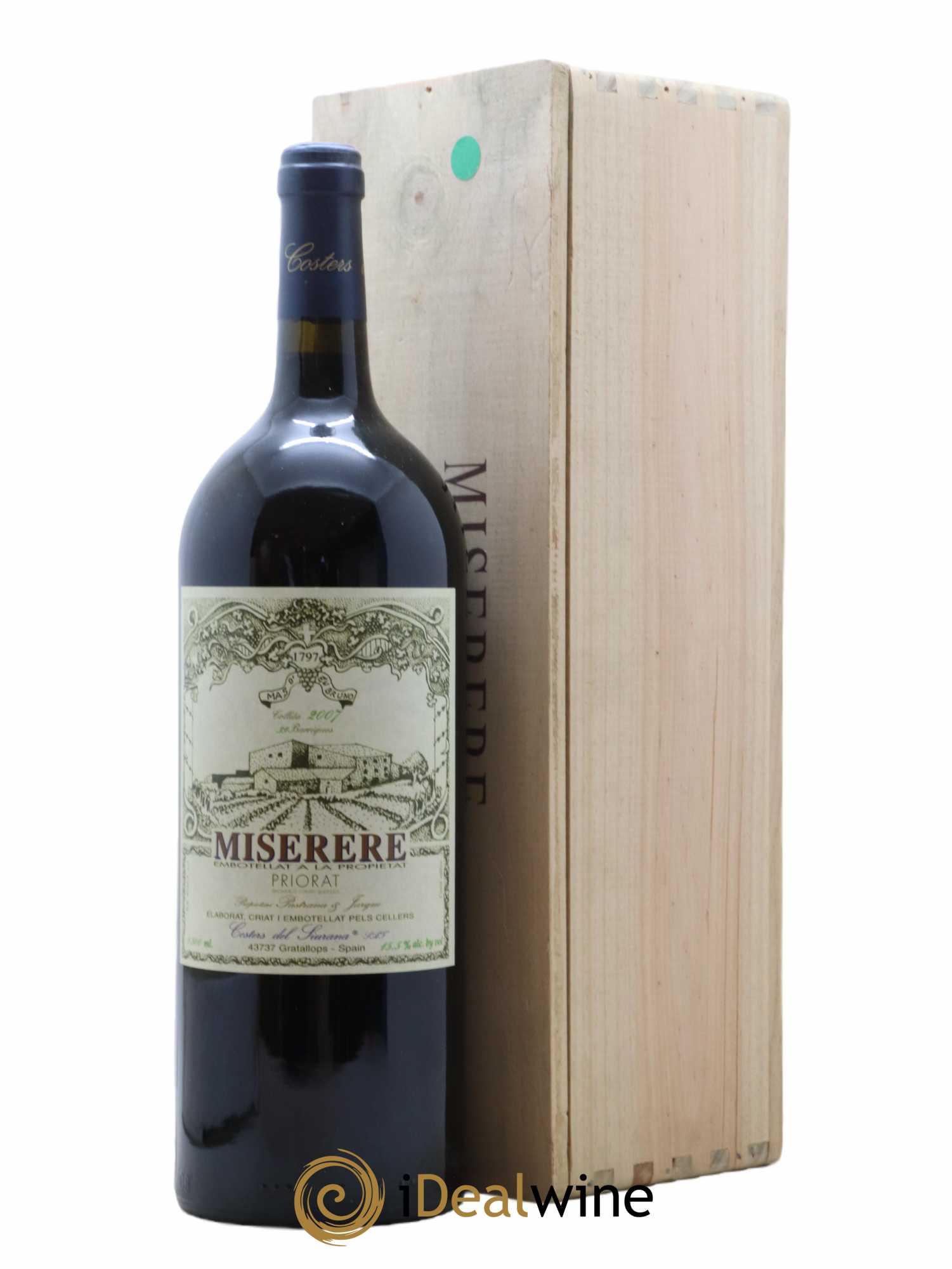 Priorat DOCA Coster der Siurana Miserere 2007 - Lot of 1 magnum - 1