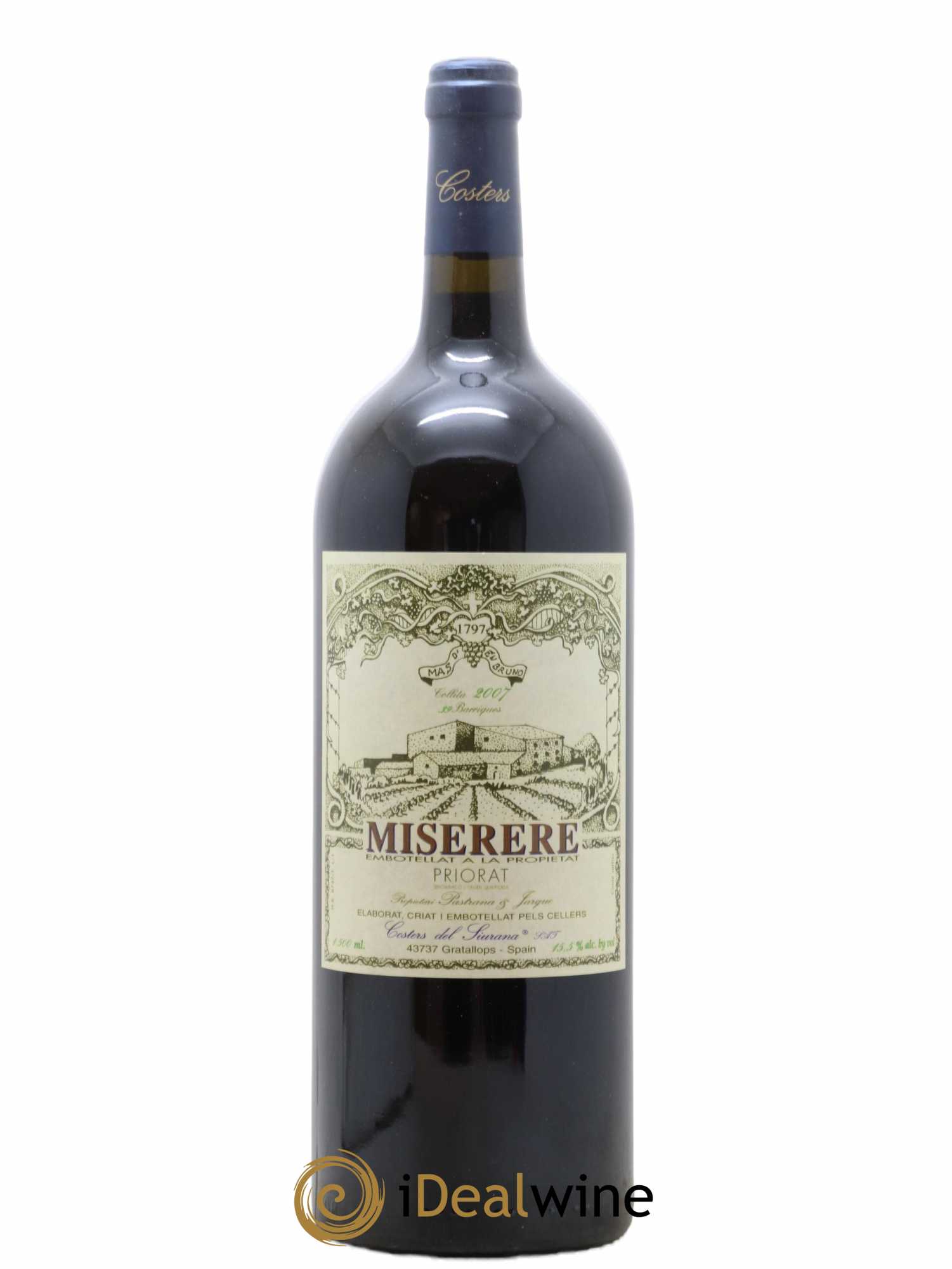 Priorat DOCA Coster der Siurana Miserere 2007 - Lot of 1 magnum - 0