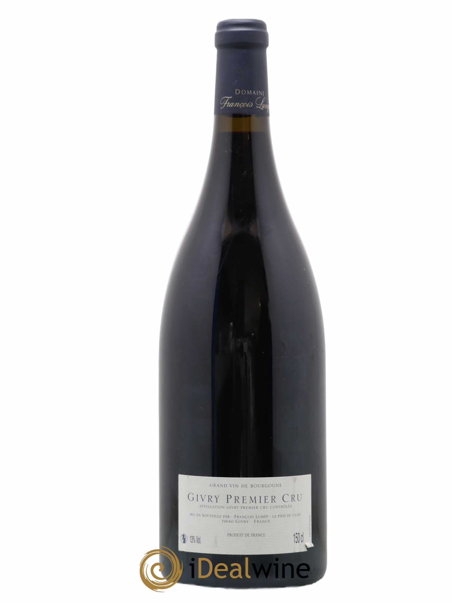 Givry 1er Cru A Vigne Rouge François Lumpp (Domaine) 2016 - Lot de 1 magnum - 1