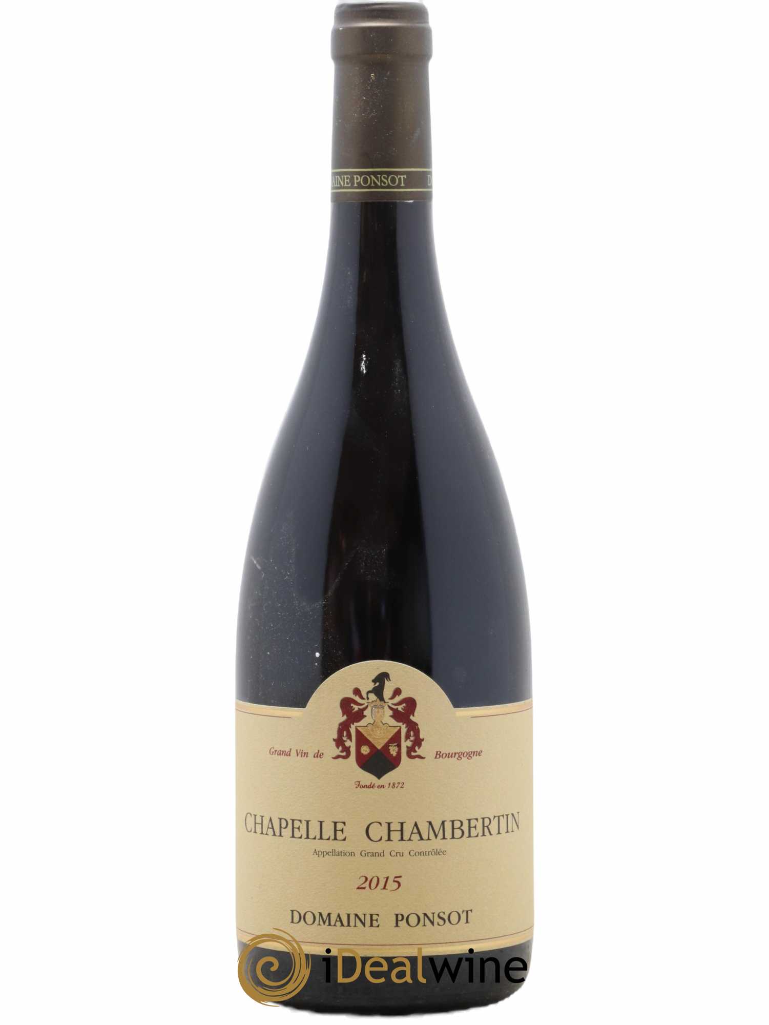 Chapelle-Chambertin Grand Cru Ponsot (Domaine) 2015 - Lot de 1 bouteille - 0