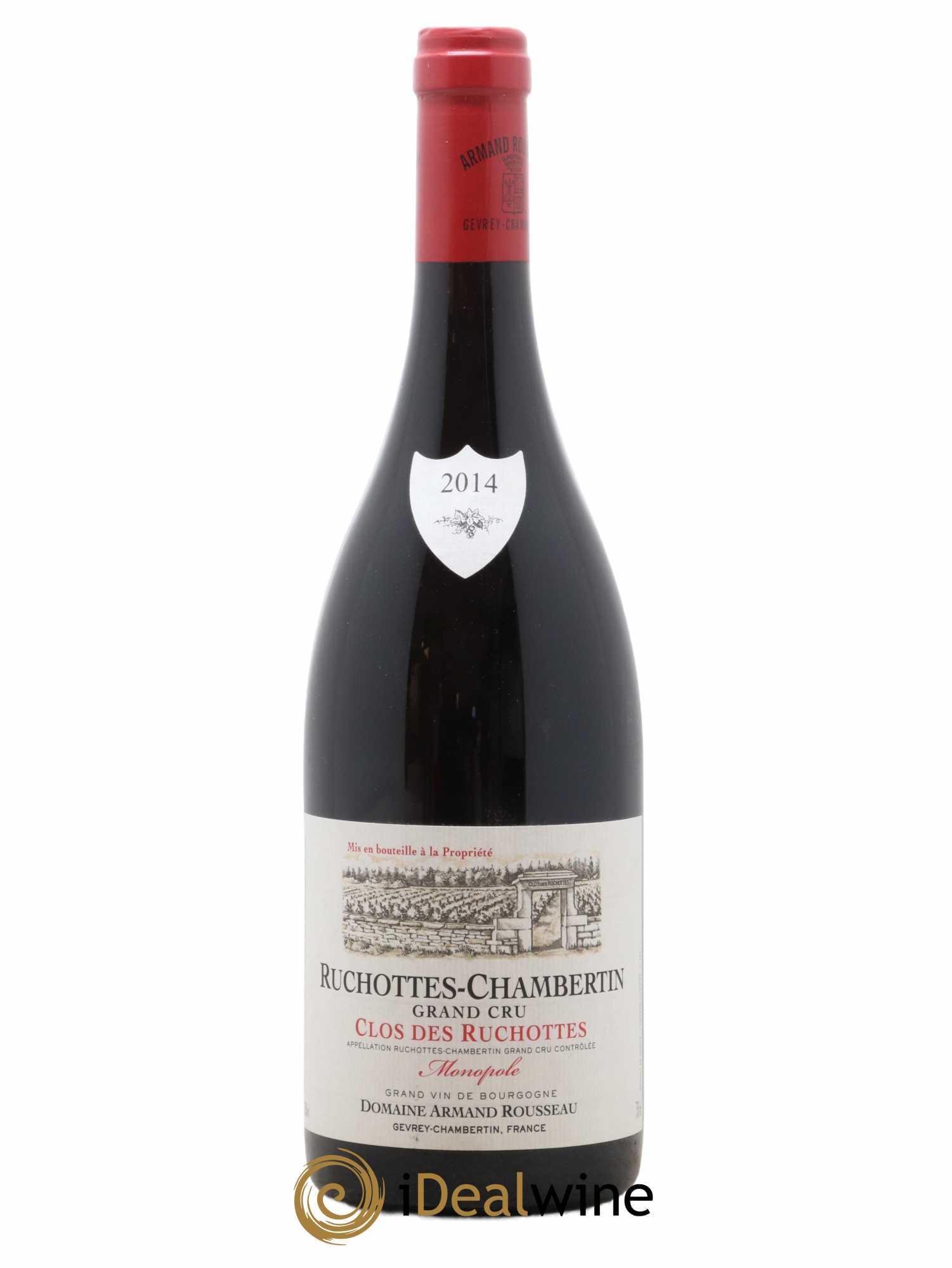 Ruchottes-Chambertin Grand Cru Clos des Ruchottes Armand Rousseau (Domaine) 2014 - Lot de 1 bouteille - 0