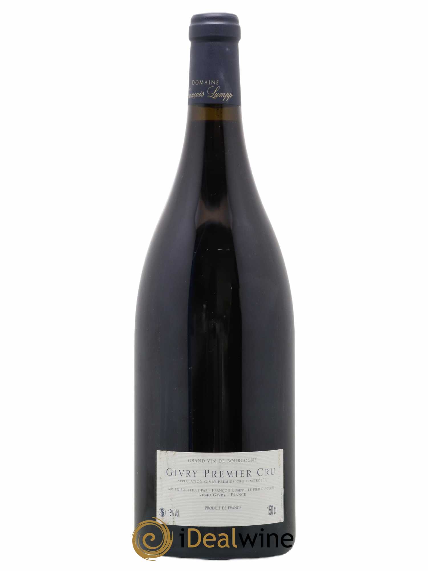 Givry 1er Cru A Vigne Rouge François Lumpp (Domaine) 2016 - Lot de 1 magnum - 1