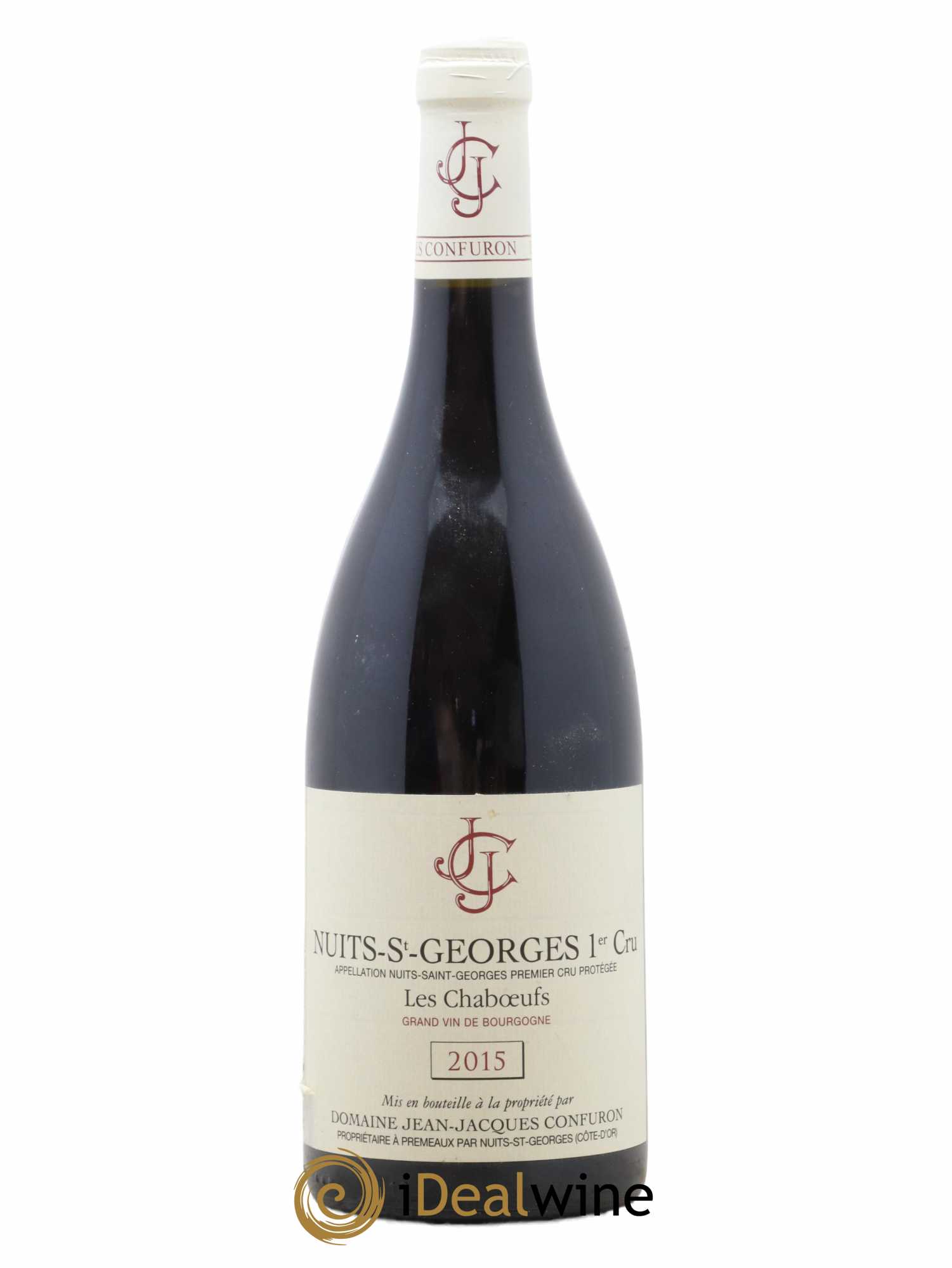 Nuits-Saint-Georges 1er Cru Les Chaboeufs Jean-Jacques Confuron 2015 - Lot de 1 bouteille - 0