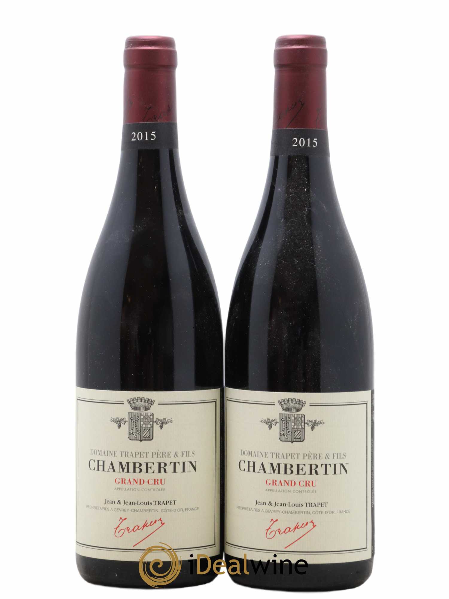 Chambertin Grand Cru Domaine Trapet 2015 - Lot de 2 bouteilles - 0