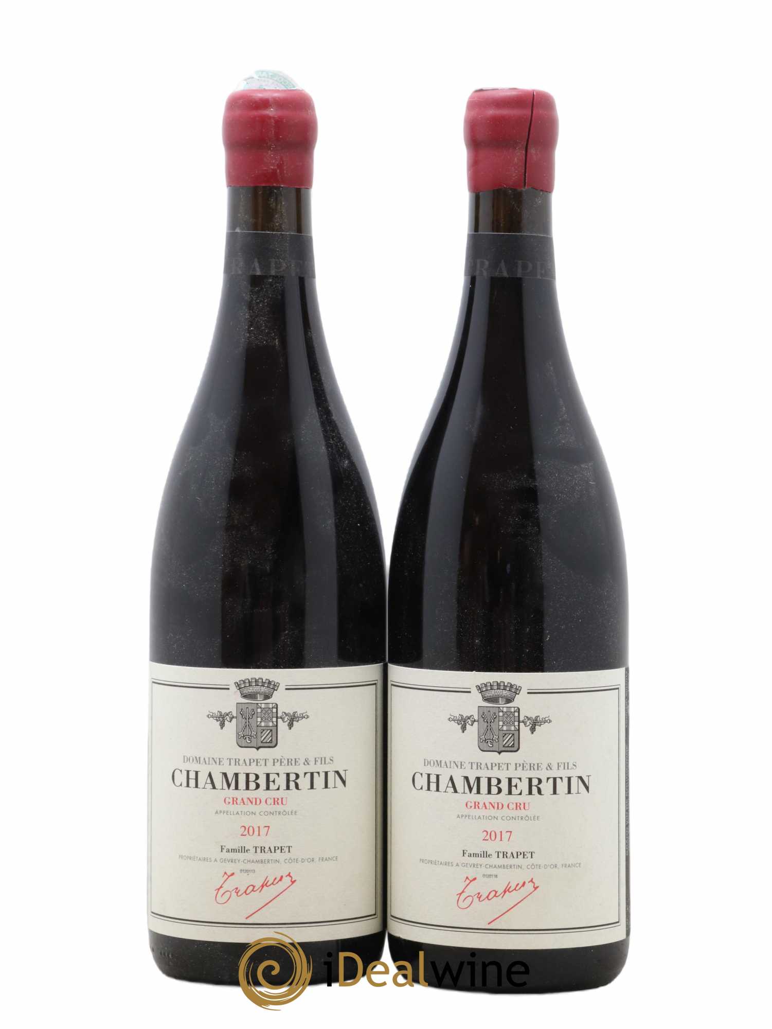 Chambertin Grand Cru Domaine Trapet 2017 - Lot of 2 bottles - 0