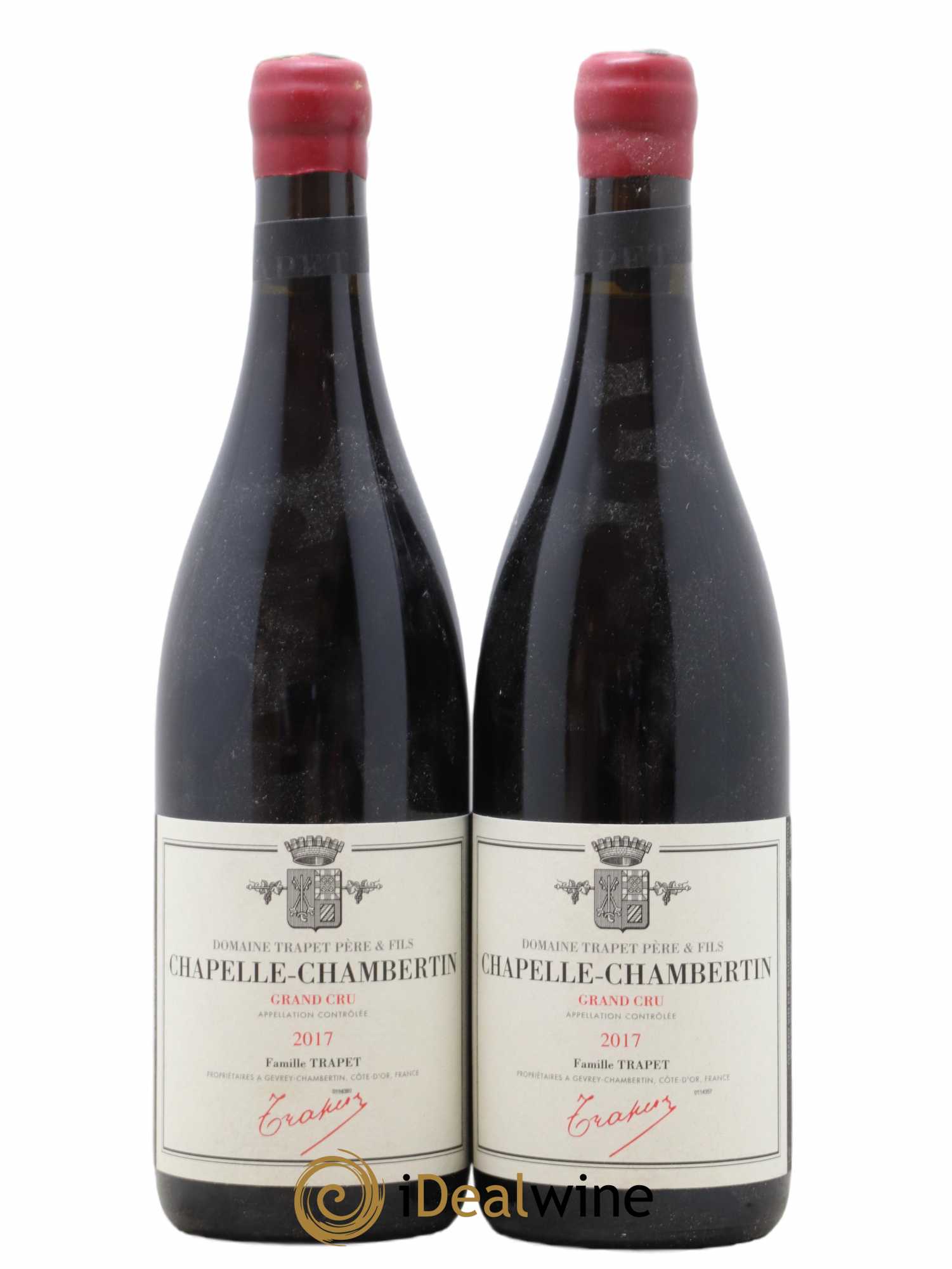 Chapelle-Chambertin Grand Cru Domaine Trapet 2017 - Lot de 2 bouteilles - 0
