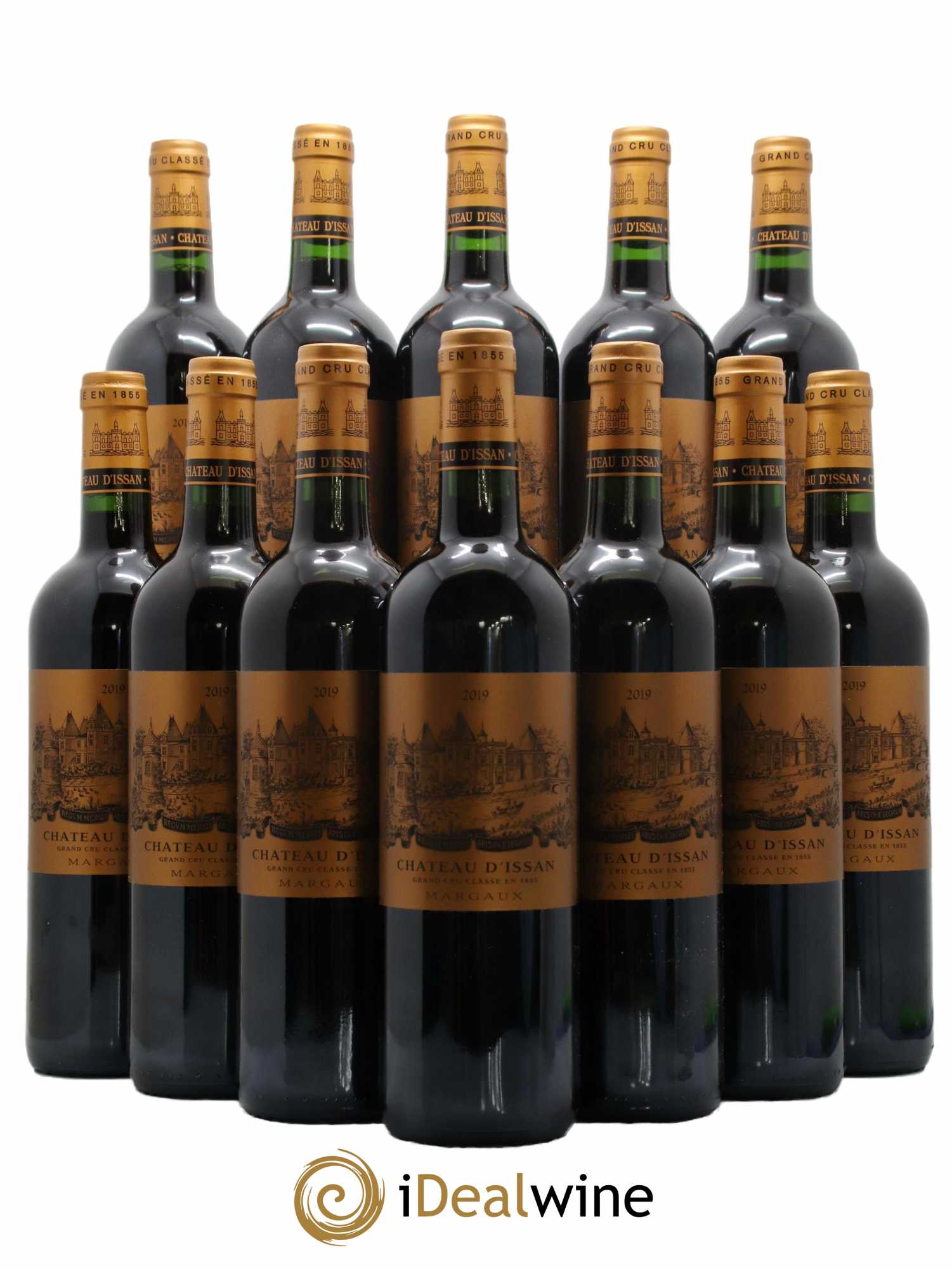 Château d'Issan 3ème Grand Cru Classé 2019 - Lot of 12 bottles - 0