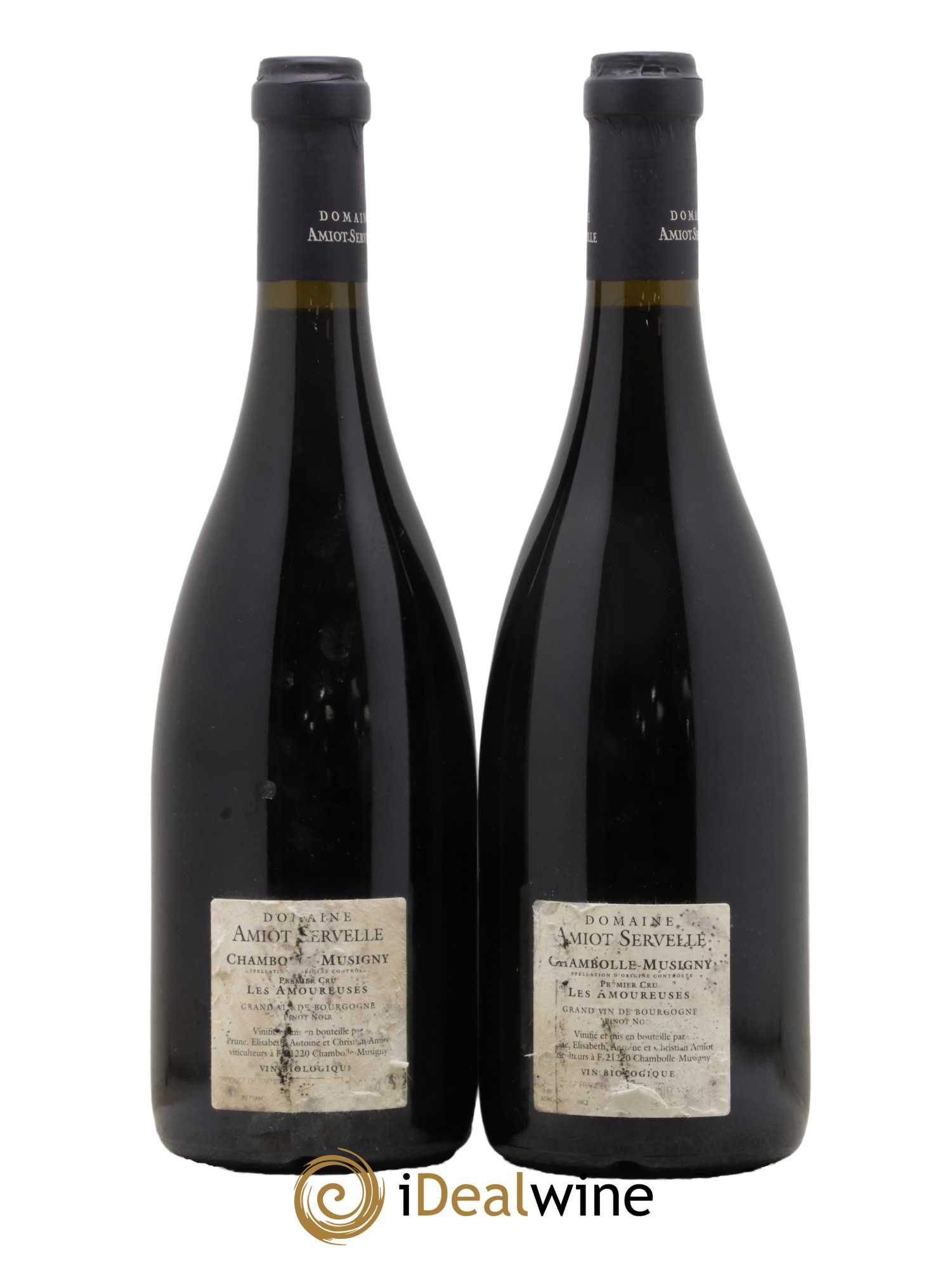 Chambolle-Musigny 1er Cru Les Amoureuses Amiot-Servelle 2017 - Lot de 2 bouteilles - 1