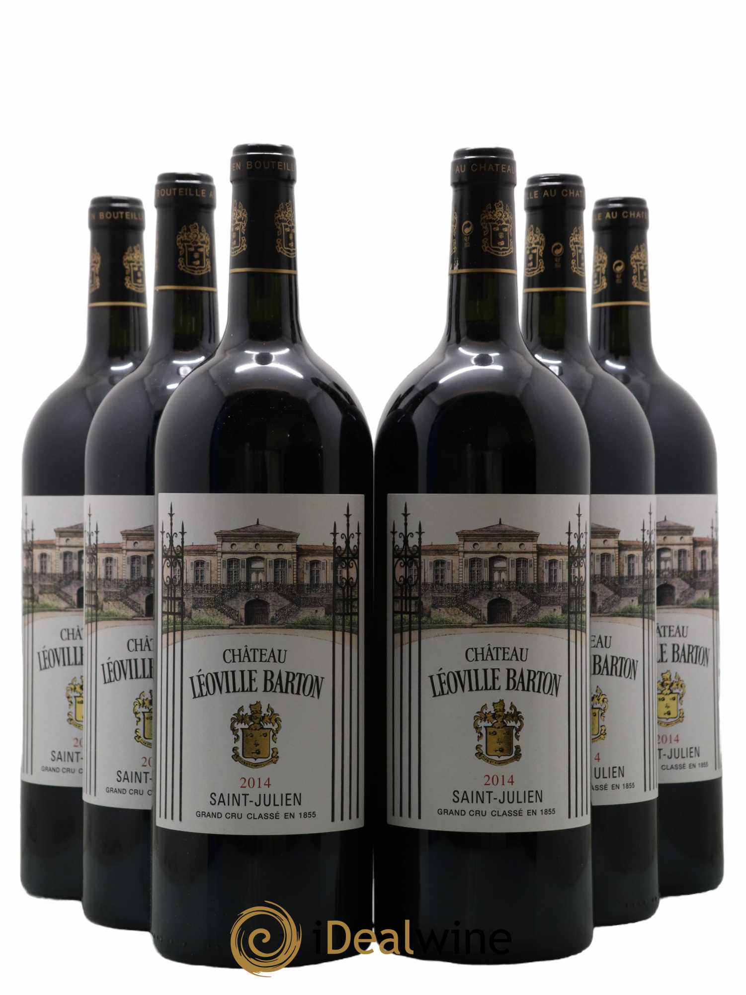 Château Léoville Barton 2ème Grand Cru Classé 2014 - Lot de 6 magnums - 0