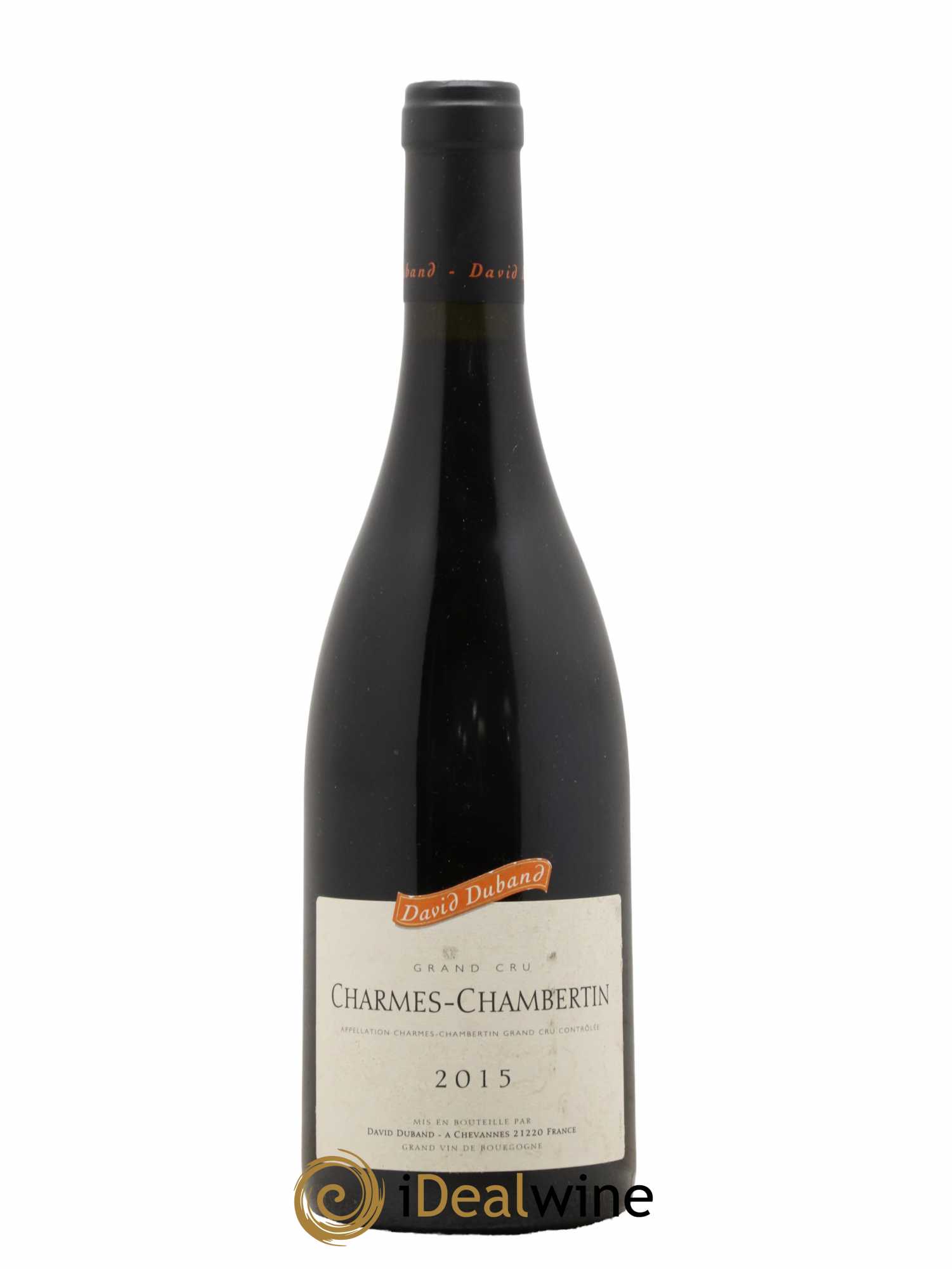 Charmes-Chambertin Grand Cru David Duband (Domaine) 2015 - Lot de 1 bouteille - 0
