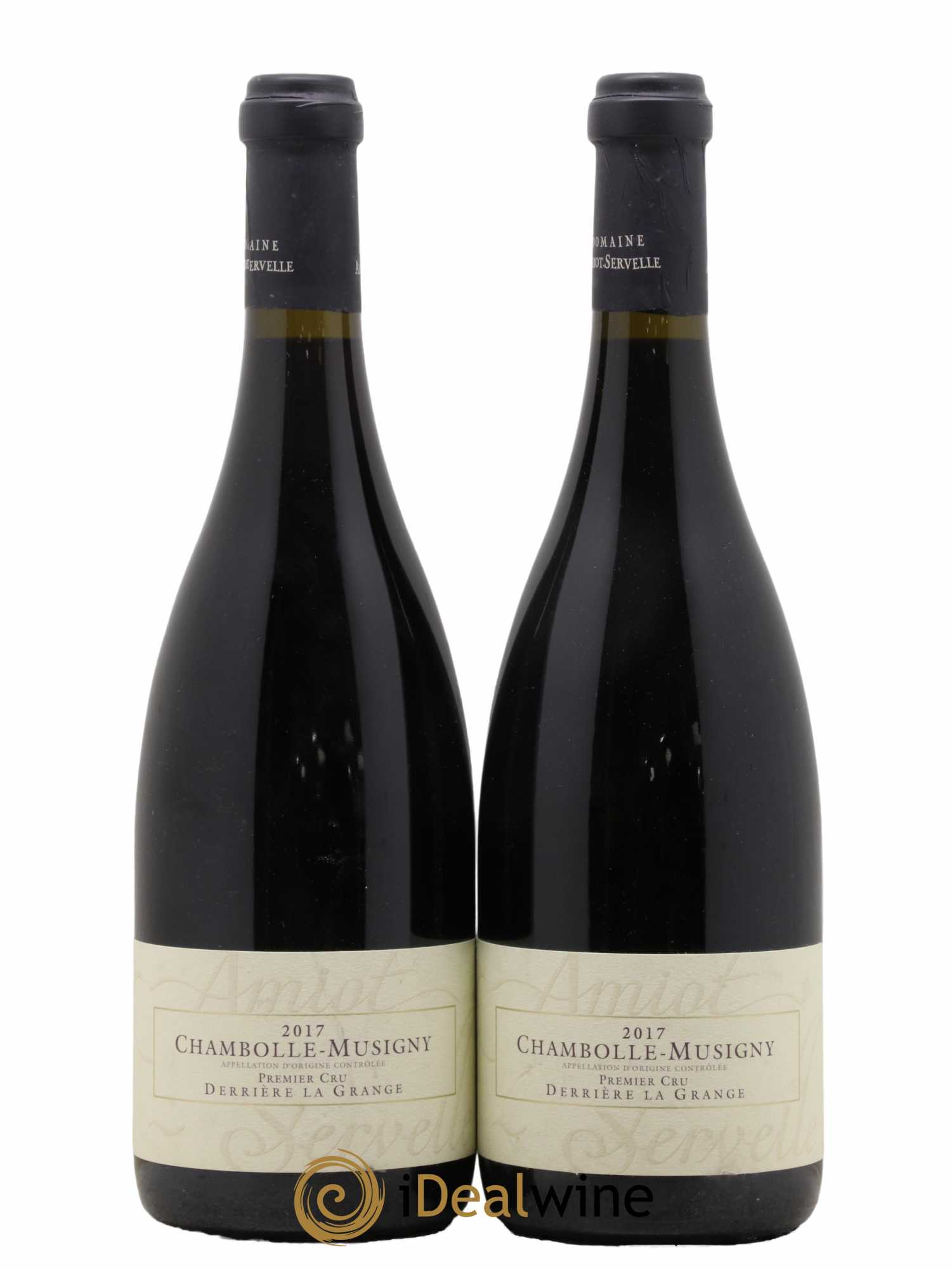 Chambolle-Musigny 1er Cru Derrière la Grange Amiot-Servelle 2017 - Lot de 2 bouteilles - 0