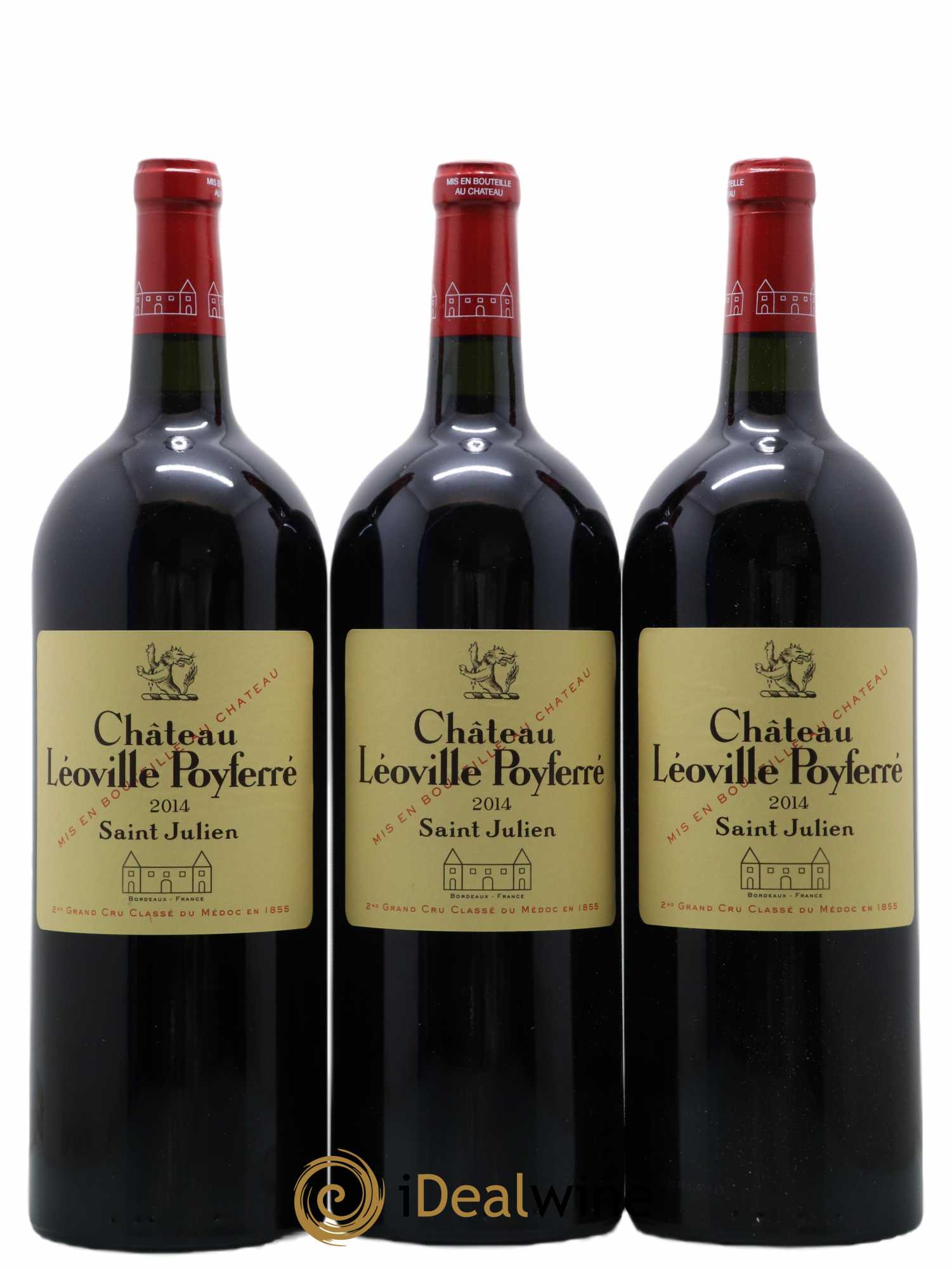 Château Léoville Poyferré 2ème Grand Cru Classé 2014 - Posten von 6 Magnum - 2
