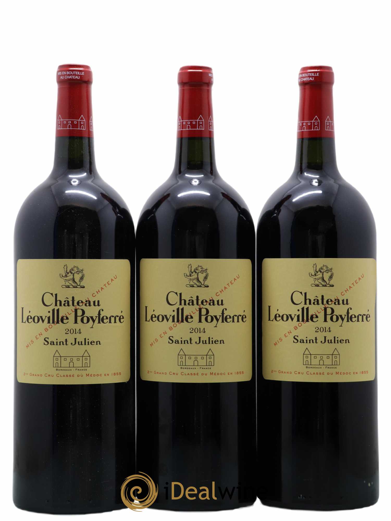 Château Léoville Poyferré 2ème Grand Cru Classé 2014 - Lot de 6 magnums - 1