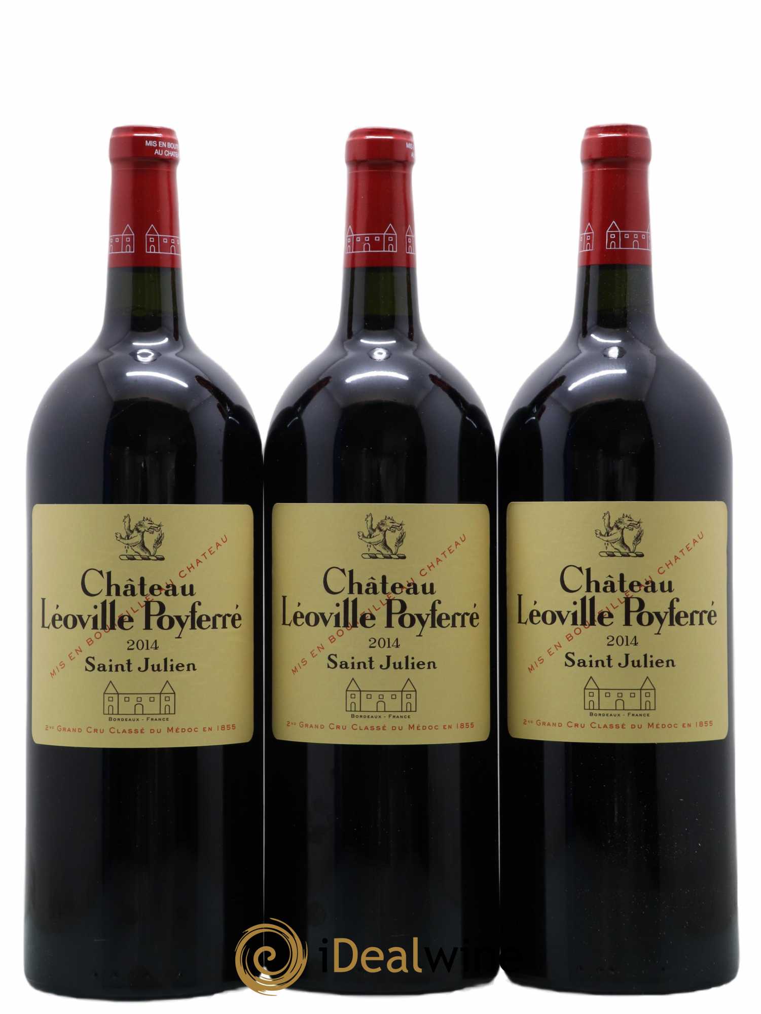 Château Léoville Poyferré 2ème Grand Cru Classé 2014 - Lot de 6 magnums - 2
