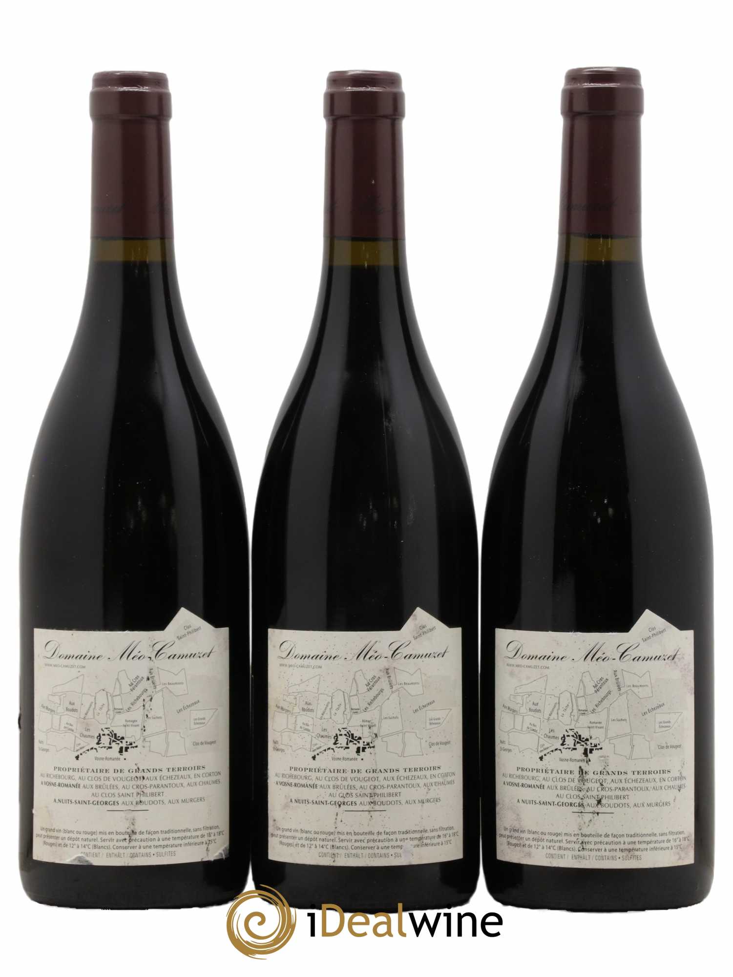 Echezeaux Grand Cru Les Rouges du Bas Méo-Camuzet (Domaine) 2014 - Lot of 3 bottles - 1