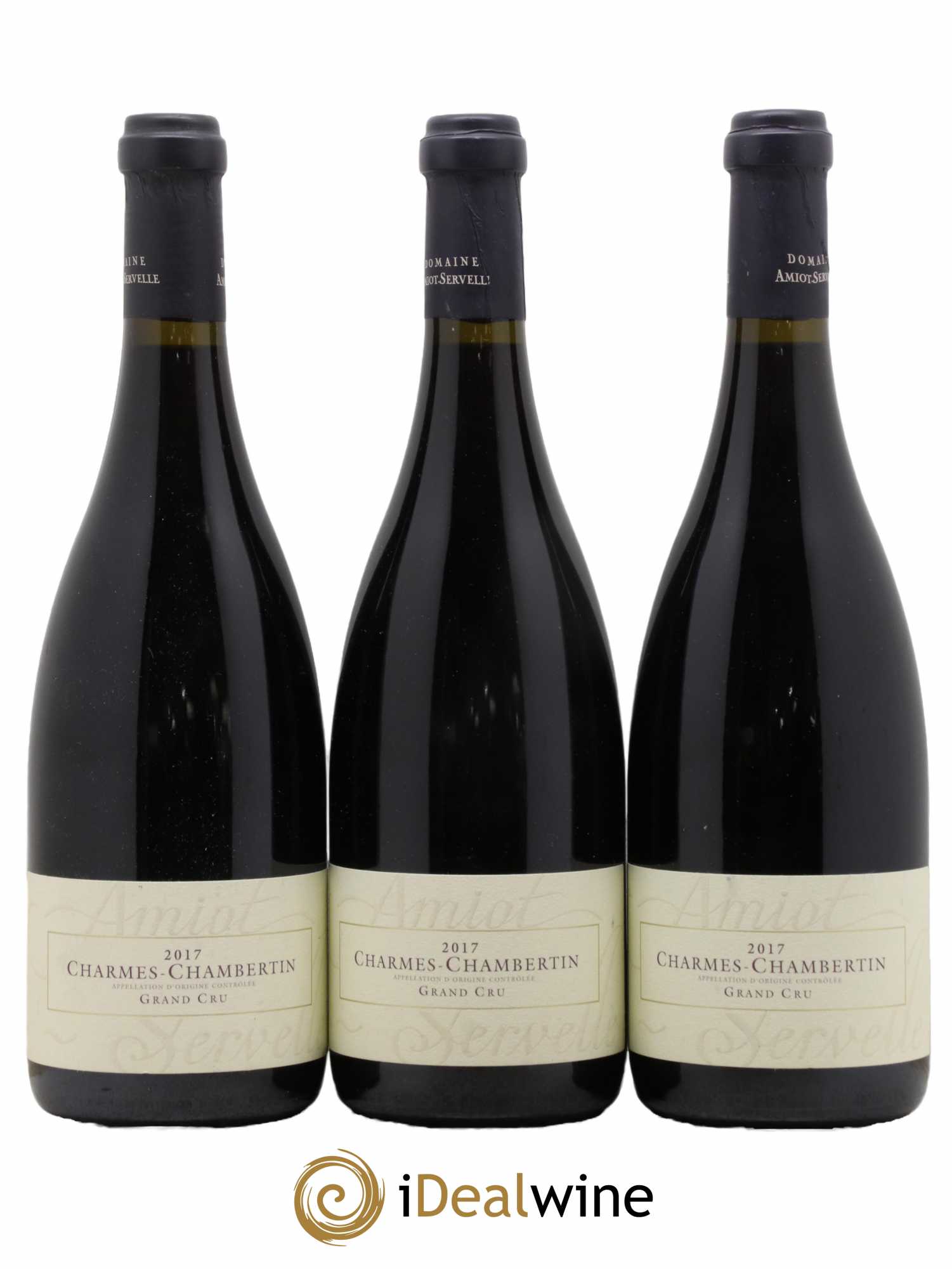 Charmes-Chambertin Grand Cru Amiot-Servelle 2017 - Lot of 3 bottles - 0