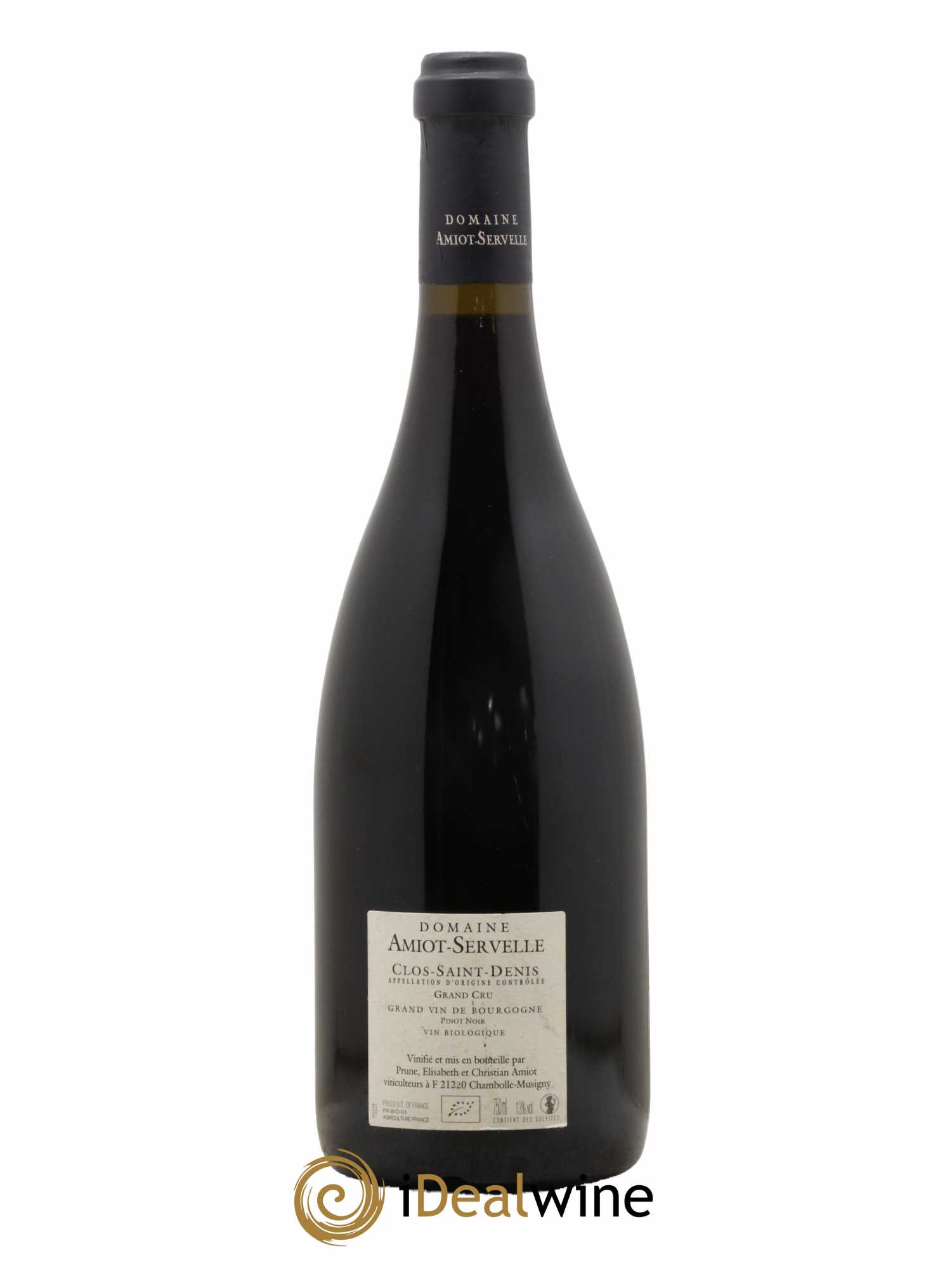Clos Saint-Denis Grand Cru Amiot-Servelle 2014 - Lot de 1 bouteille - 1