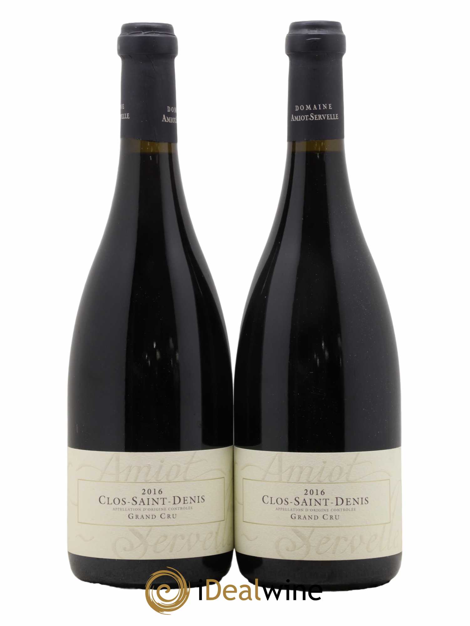 Clos Saint-Denis Grand Cru Amiot-Servelle 2016 - Lot de 2 bouteilles - 0
