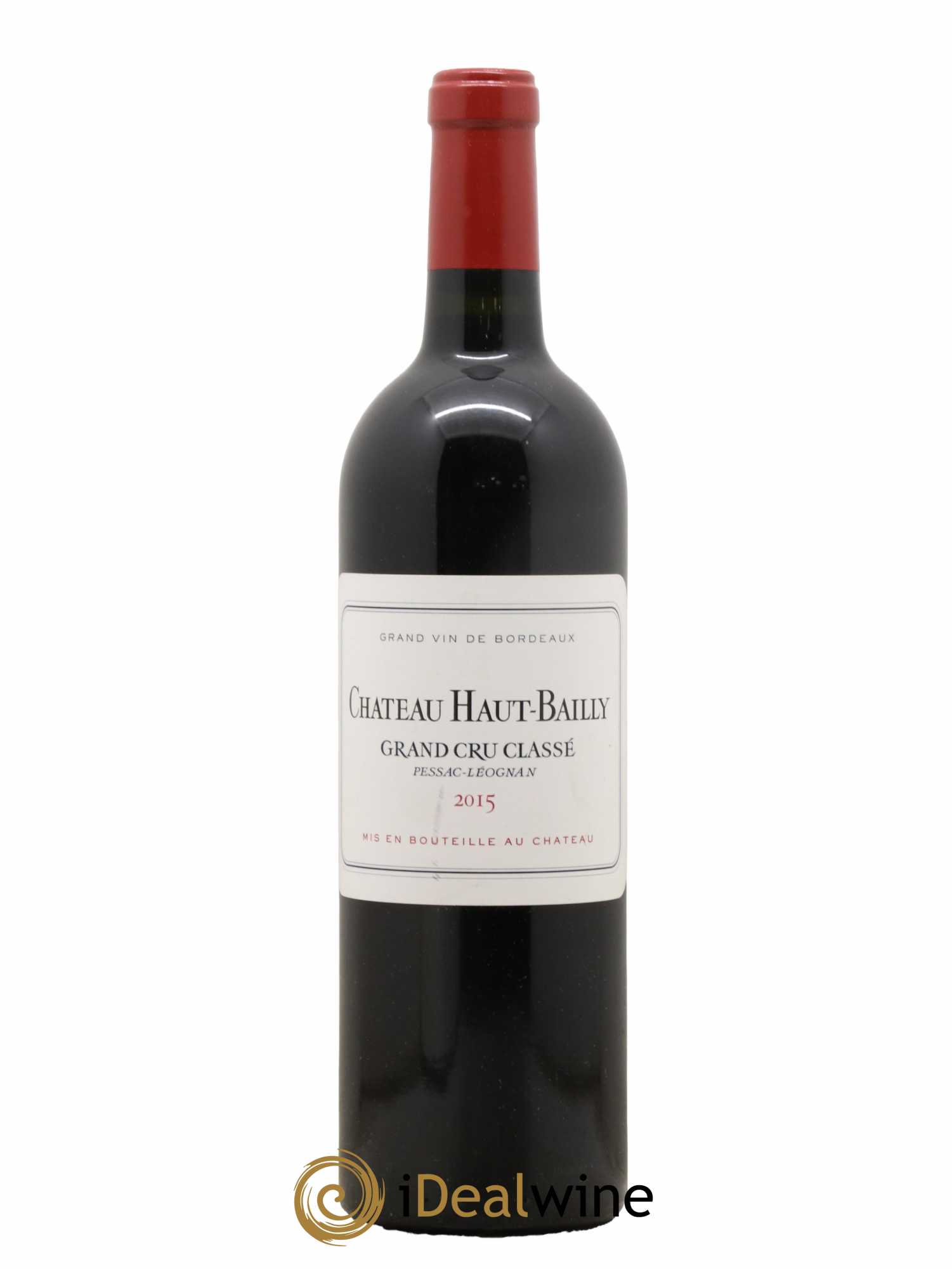 Château Haut-Bailly Cru Classé de Graves 2015 - Lot de 1 bouteille - 0