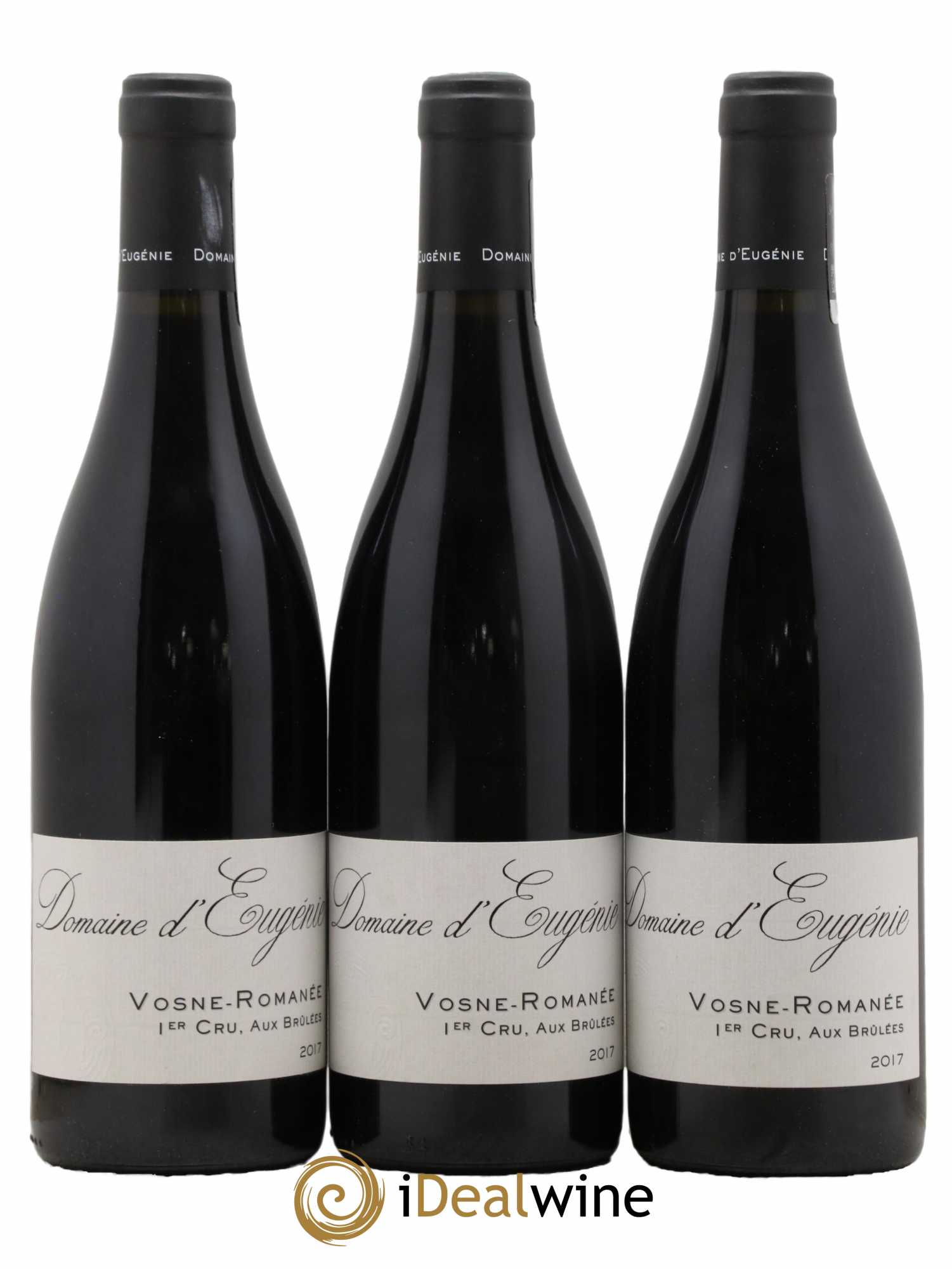 Vosne-Romanée 1er Cru Aux Brûlées Domaine René Engel - Domaine Eugénie 2017 - Lot de 3 bouteilles - 0