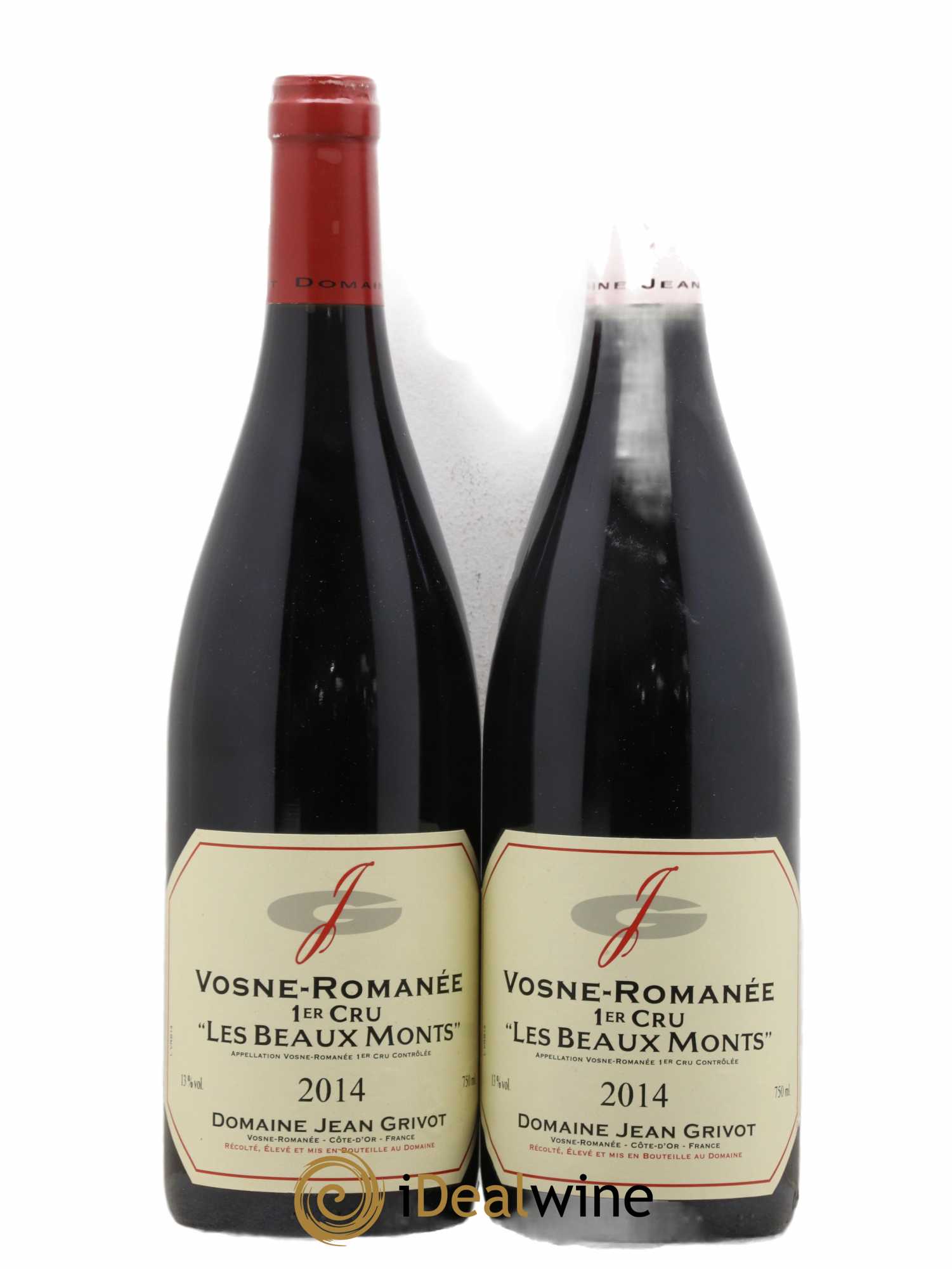 Vosne-Romanée 1er Cru Les Beaux-Monts Jean Grivot 2014 - Lot de 2 bouteilles - 0