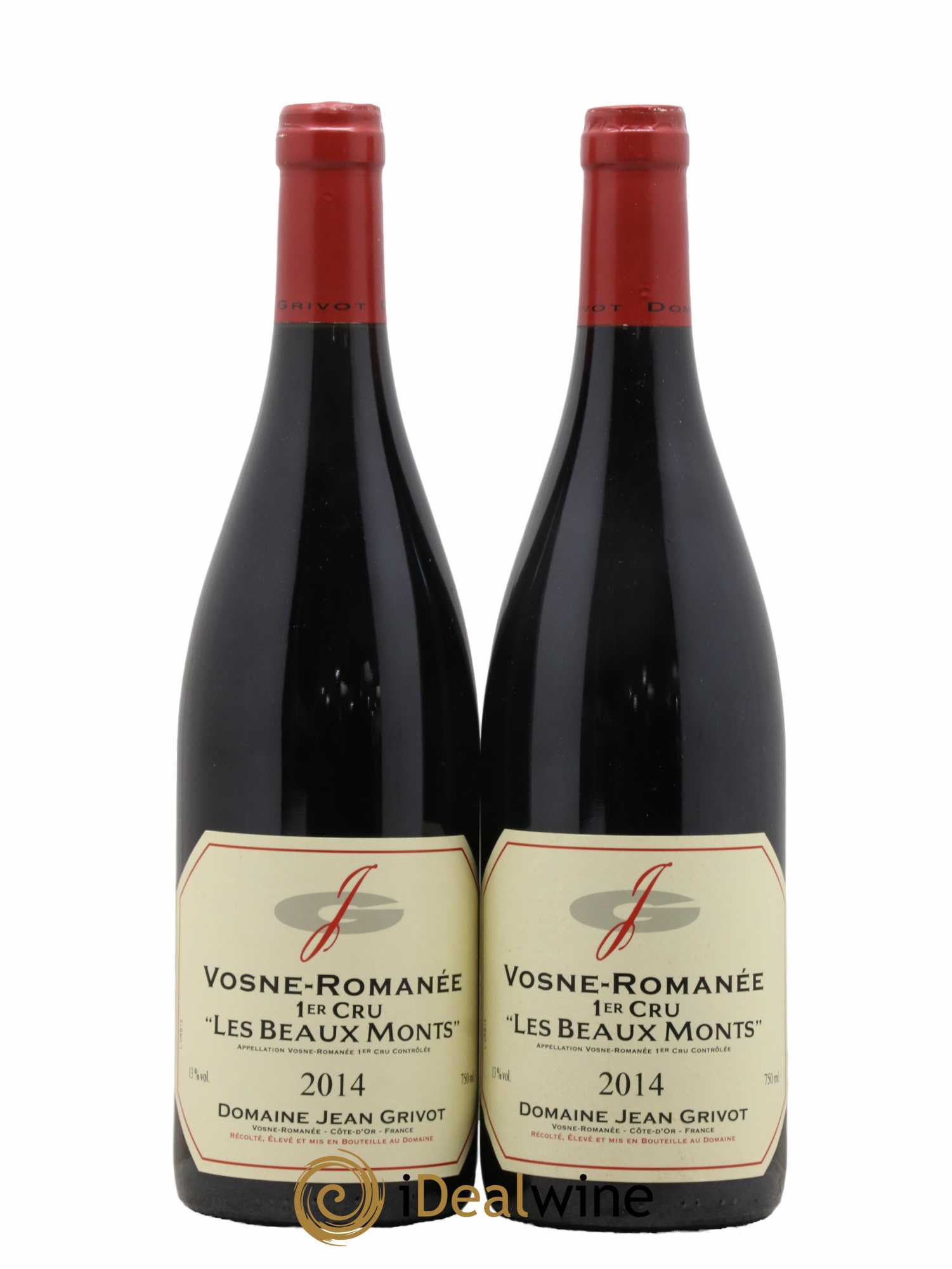 Vosne-Romanée 1er Cru Les Beaux-Monts Jean Grivot 2014 - Lot de 2 bouteilles - 0