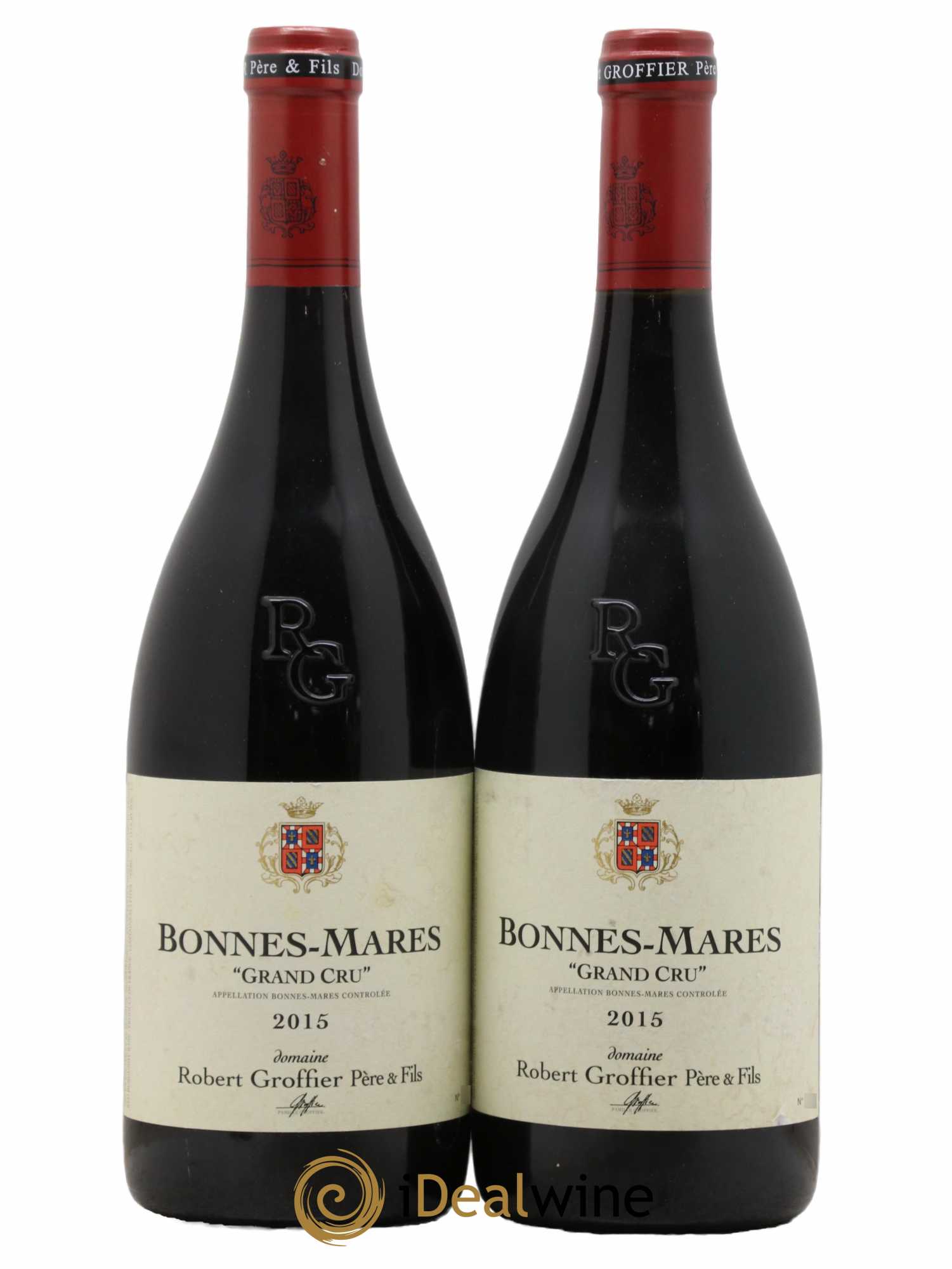 Bonnes-Mares Grand Cru Robert Groffier Père & Fils (Domaine) 2015 - Lot de 2 bouteilles - 0