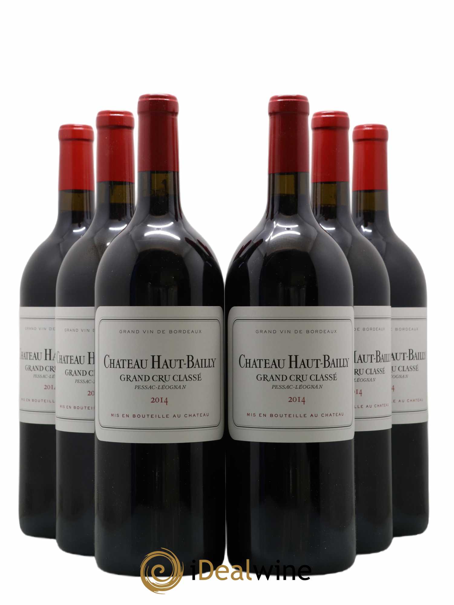 Château Haut-Bailly Cru Classé de Graves 2014 - Lot de 6 magnums - 0