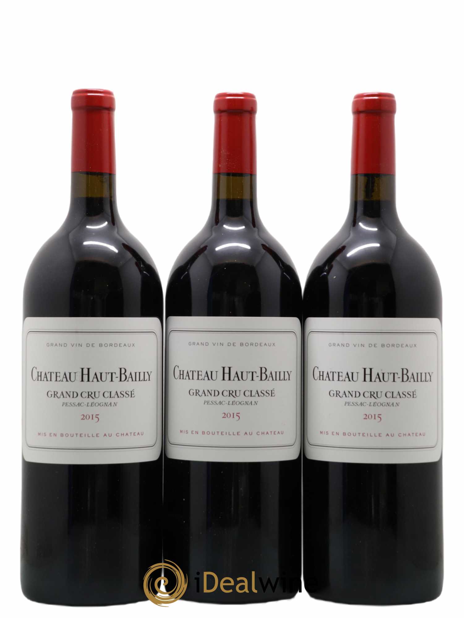 Château Haut-Bailly Cru Classé de Graves 2015 - Lot of 6 magnums - 1