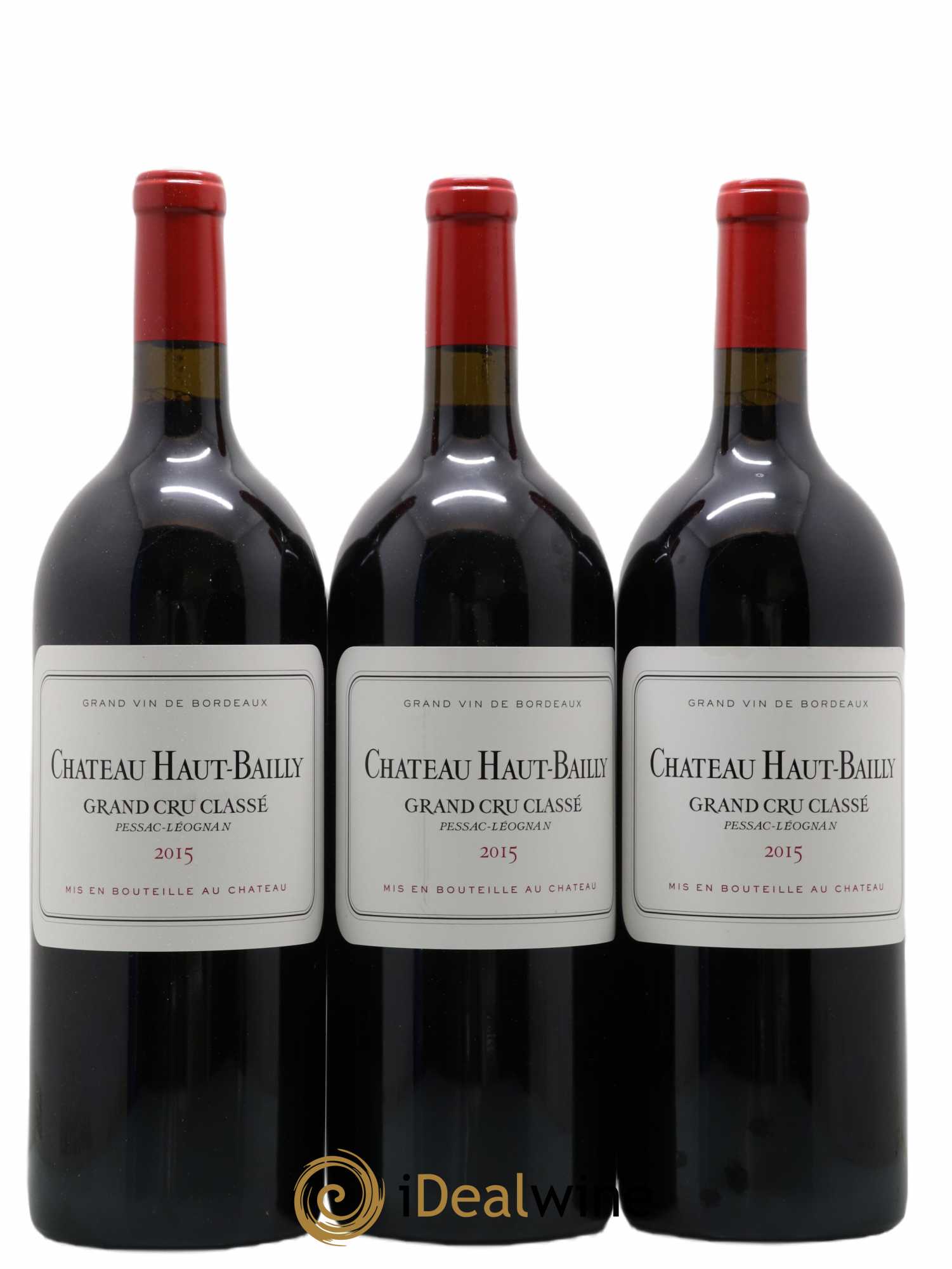 Château Haut-Bailly Cru Classé de Graves 2015 - Lot de 6 magnums - 1