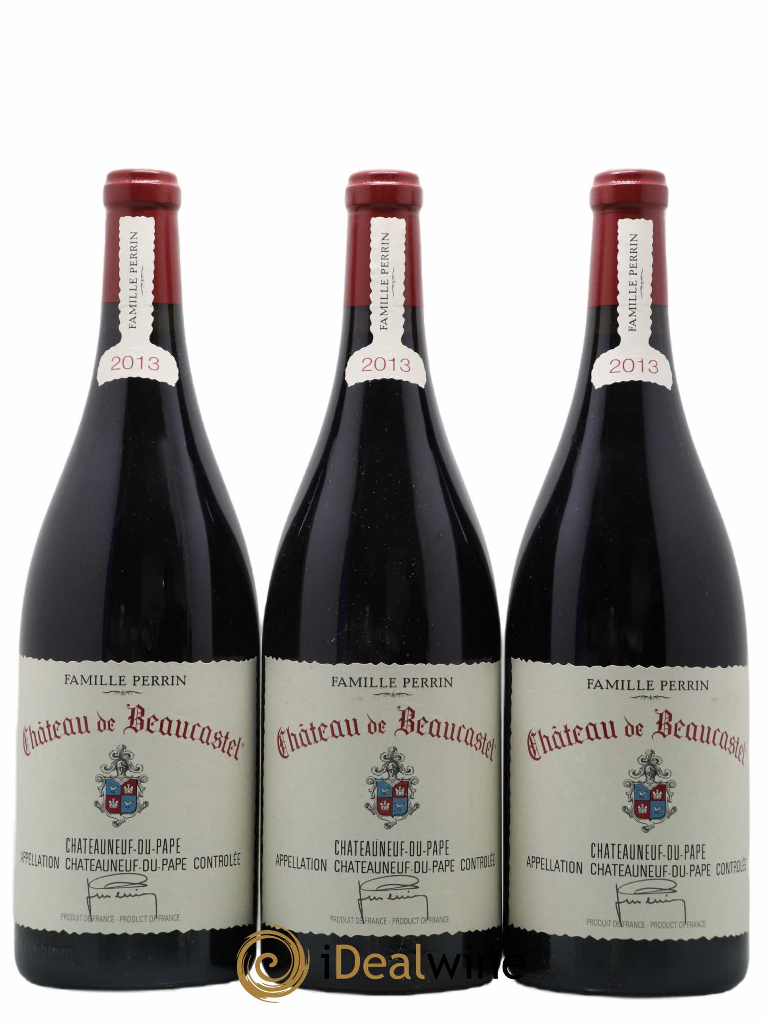 Châteauneuf-du-Pape Château de Beaucastel Famille Perrin 2013 - Lot de 6 magnums - 1