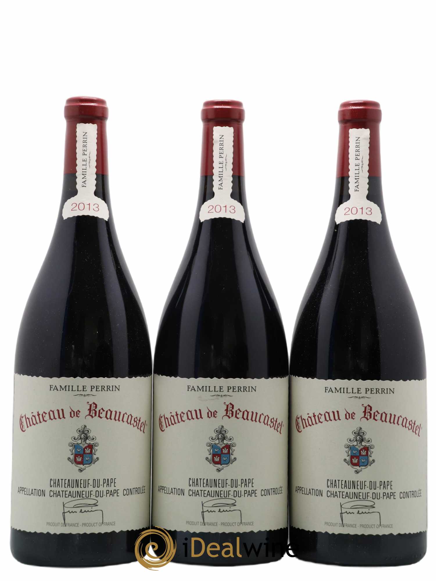 Châteauneuf-du-Pape Château de Beaucastel Famille Perrin 2013 - Lot de 6 magnums - 2