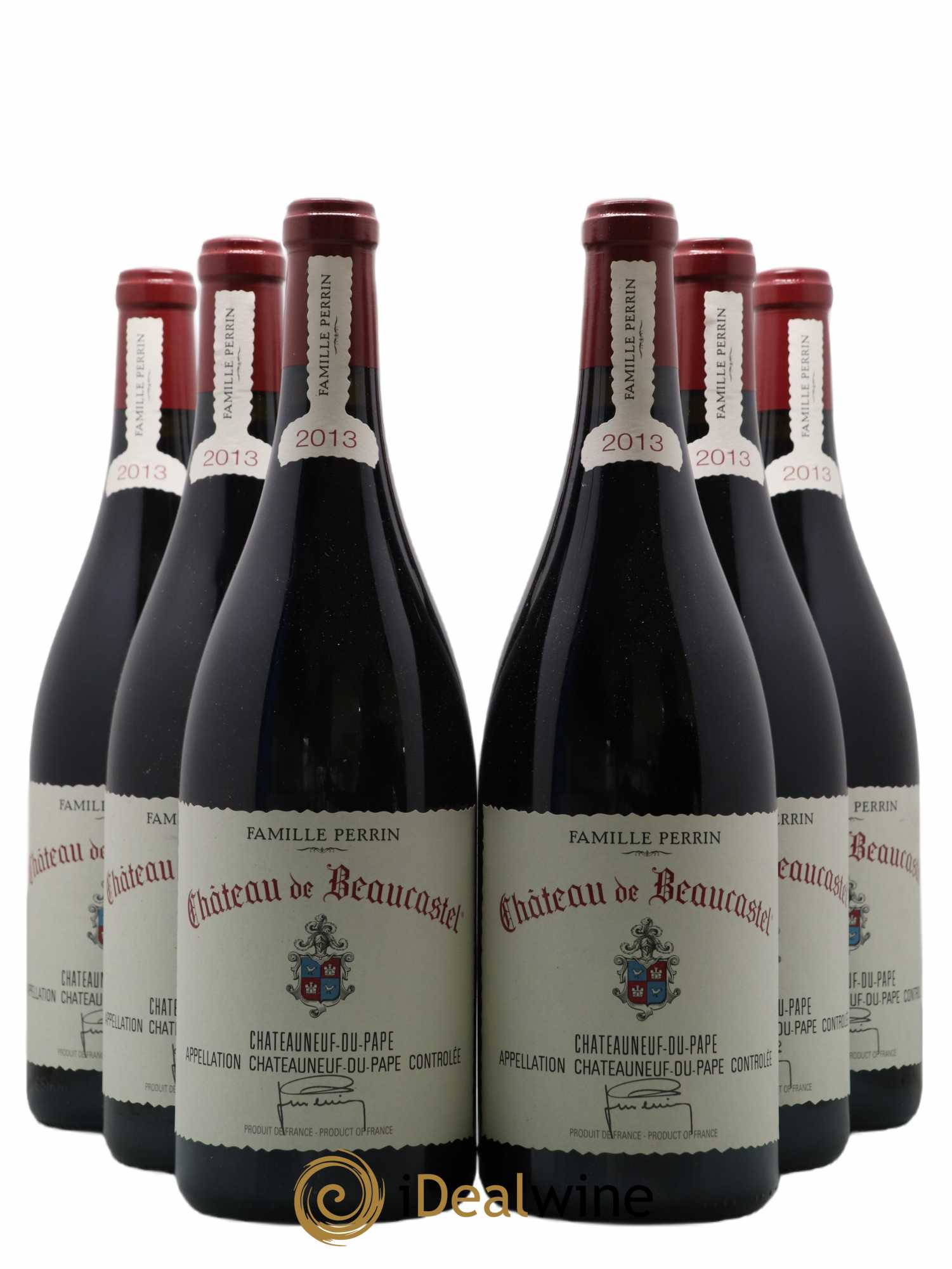 Châteauneuf-du-Pape Château de Beaucastel Famille Perrin 2013 - Lot de 6 magnums - 0
