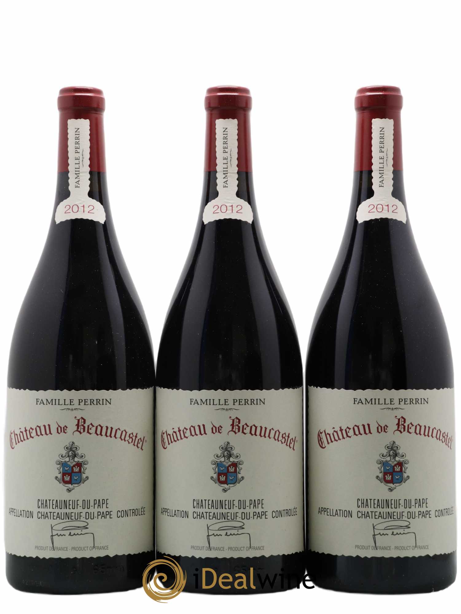 Châteauneuf-du-Pape Château de Beaucastel Famille Perrin 2012 - Lot de 6 magnums - 1