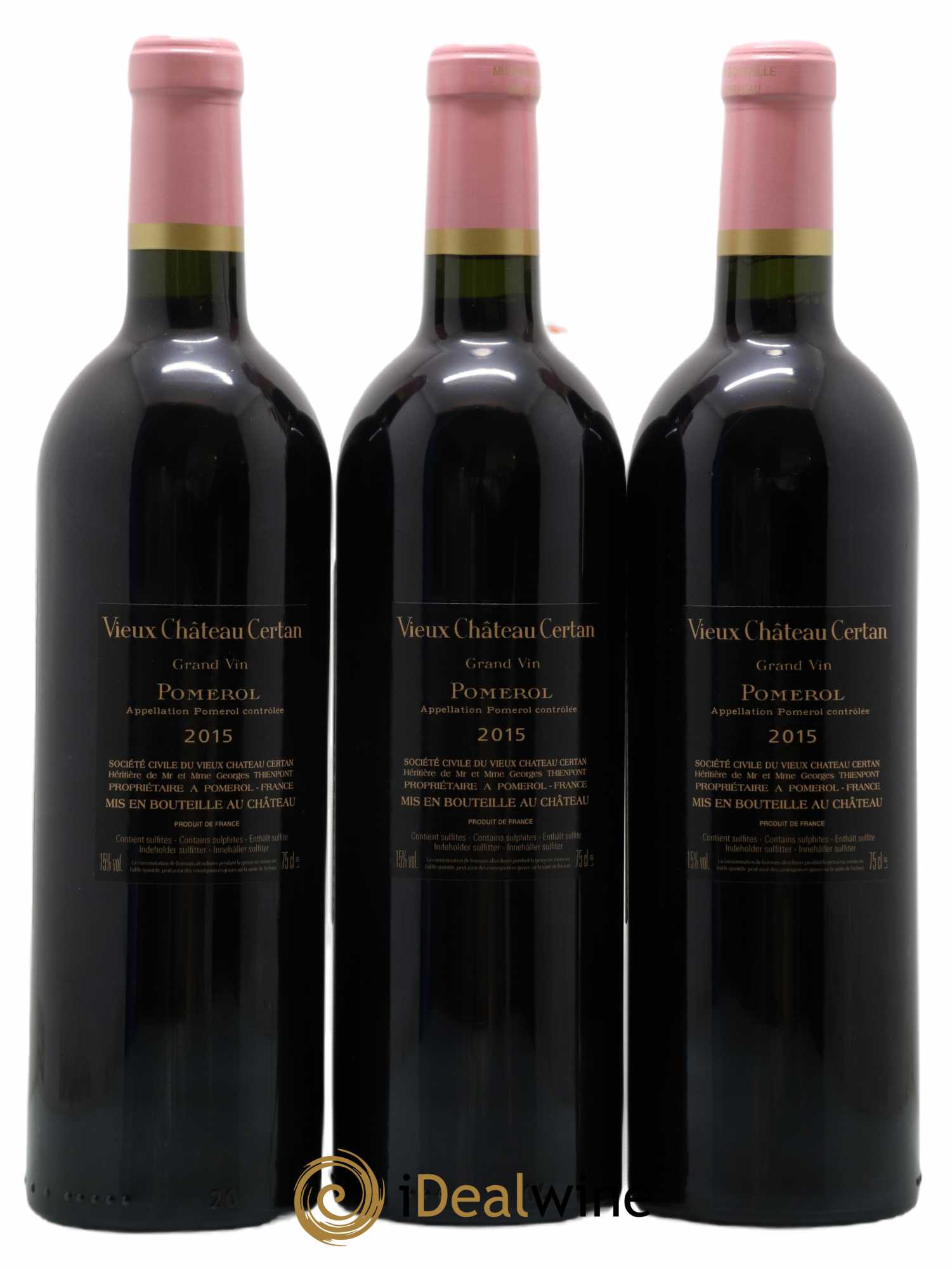 Vieux Château Certan 2015 - Lot de 6 bouteilles - 4
