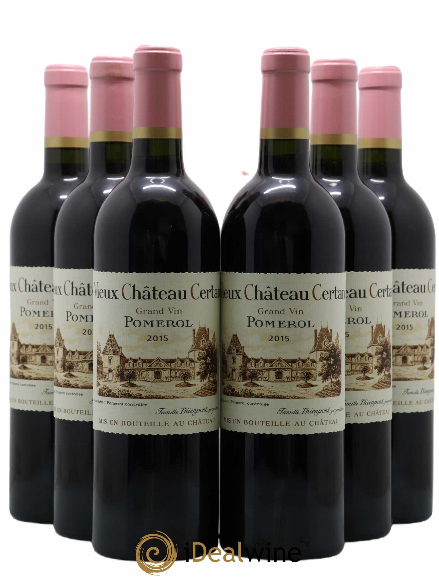 Vieux Château Certan 2015 - Lot de 6 bouteilles - 0