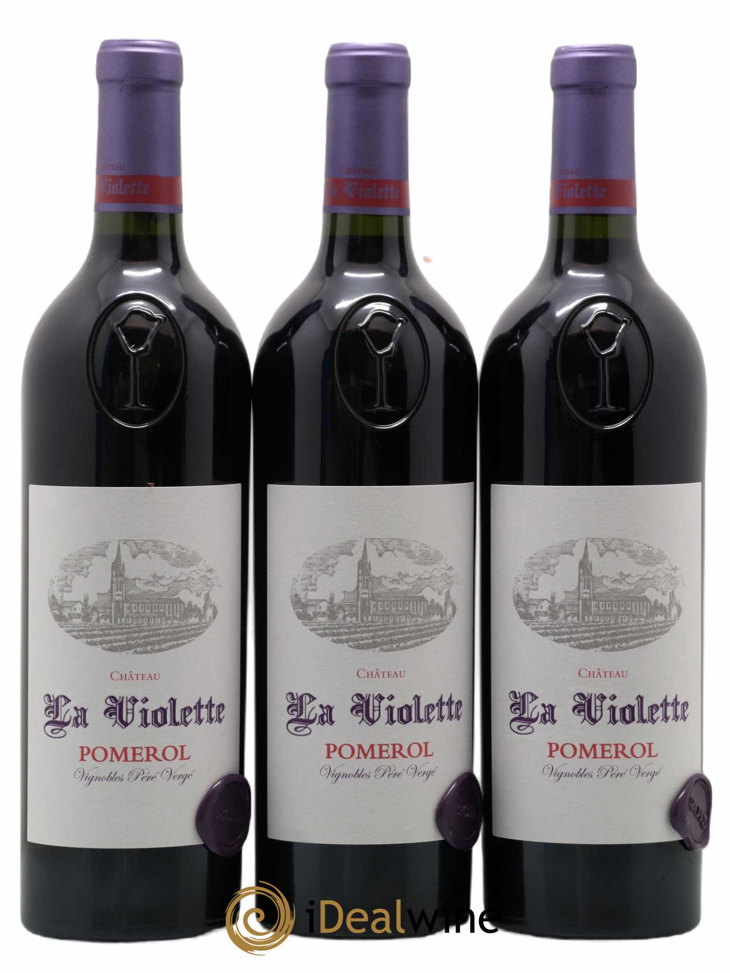 Château la Violette 2015 - Lot de 6 bouteilles - 1
