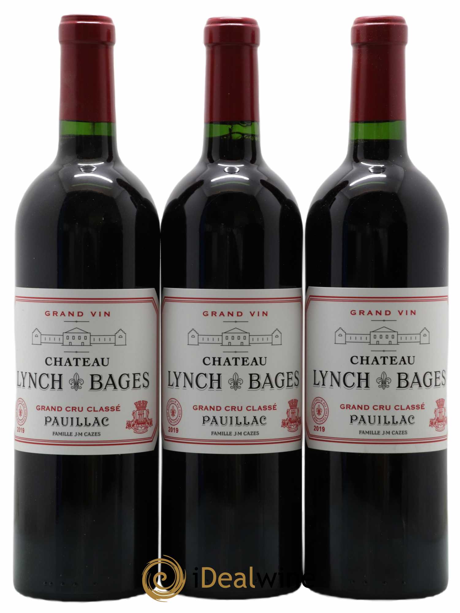 Château Lynch Bages 5ème Grand Cru Classé 2019 - Lot de 6 bouteilles - 1