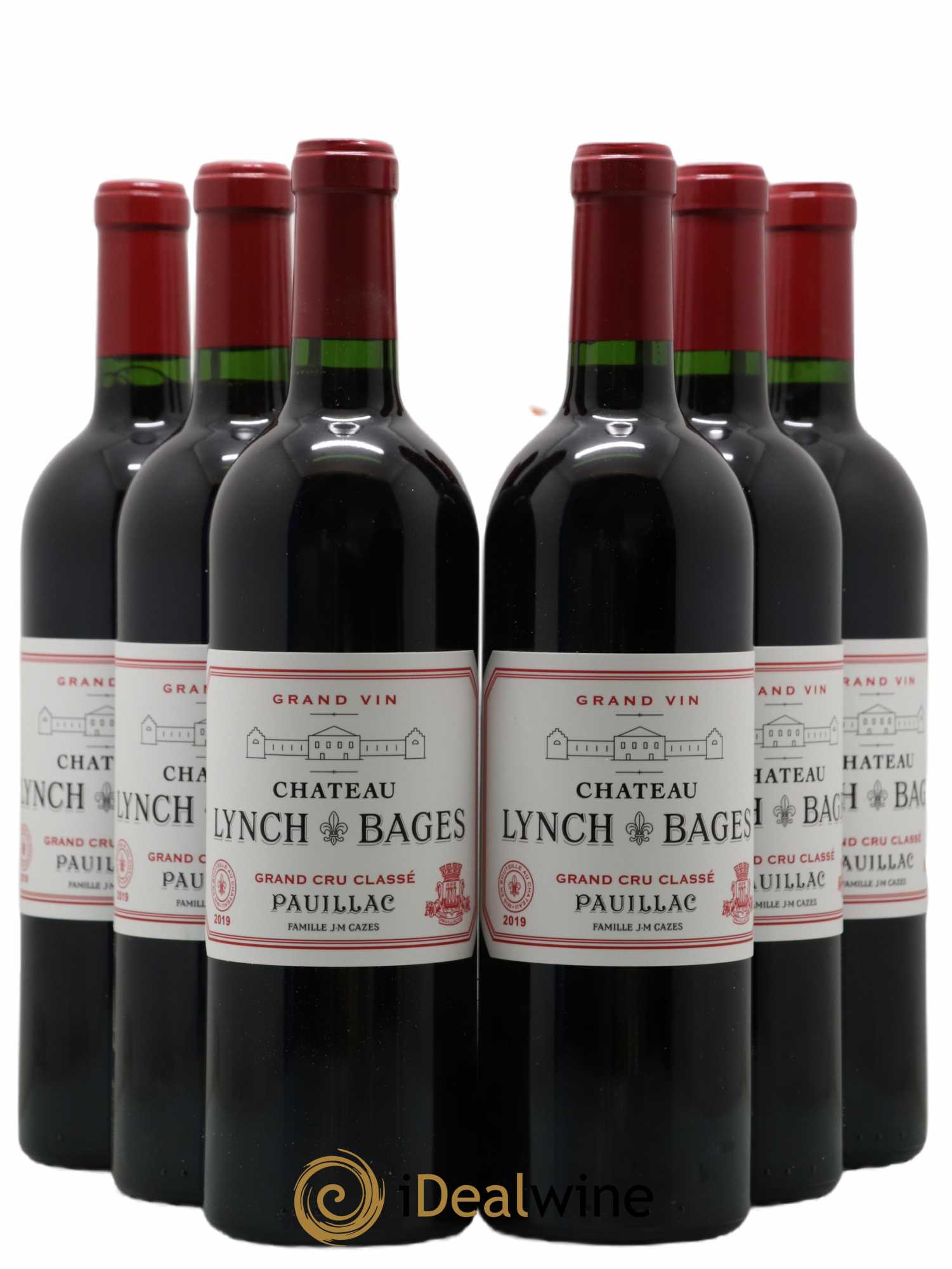 Château Lynch Bages 5ème Grand Cru Classé 2019 - Lot de 6 bouteilles - 0