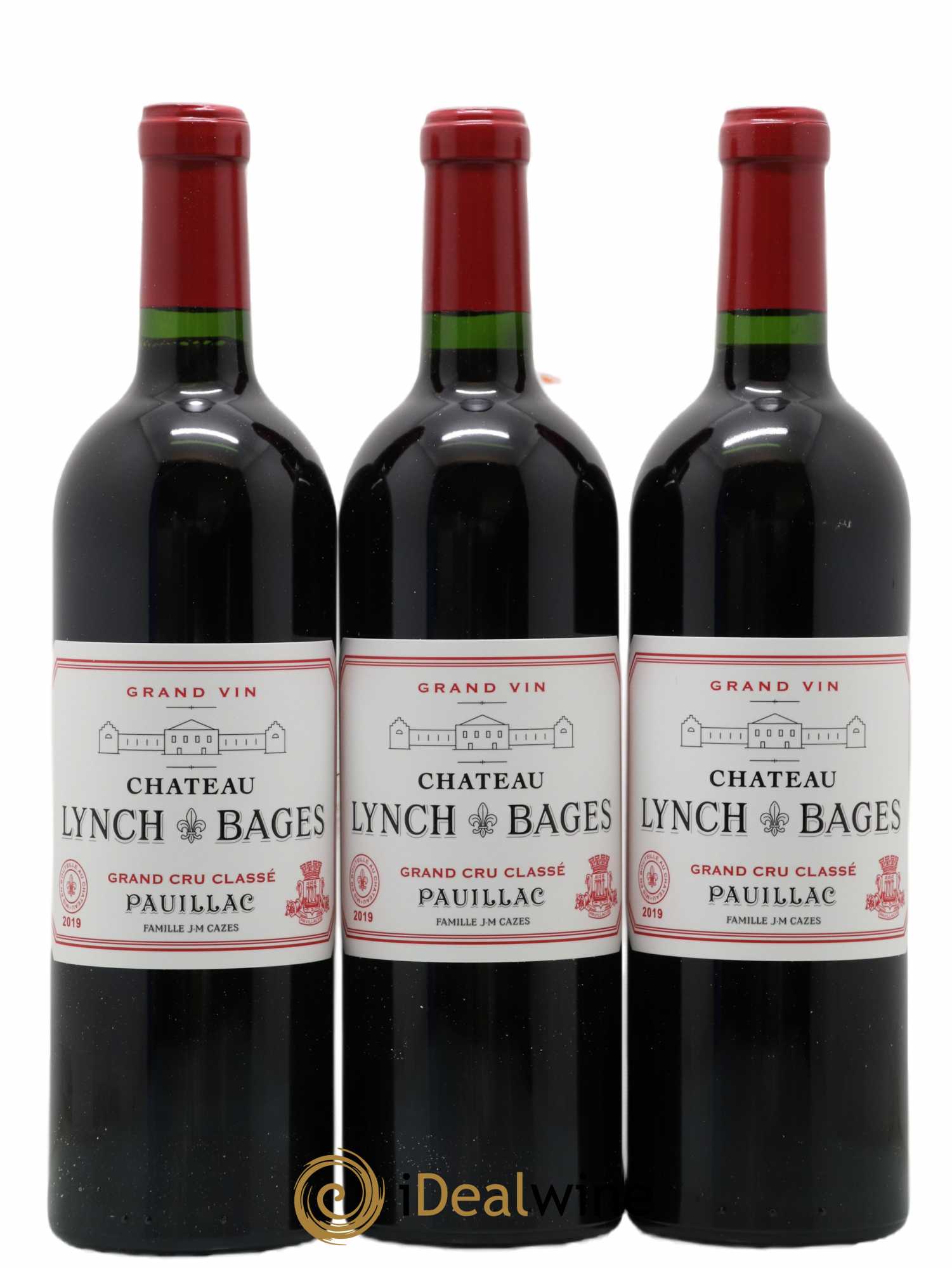 Château Lynch Bages 5ème Grand Cru Classé 2019 - Lot de 6 bouteilles - 1